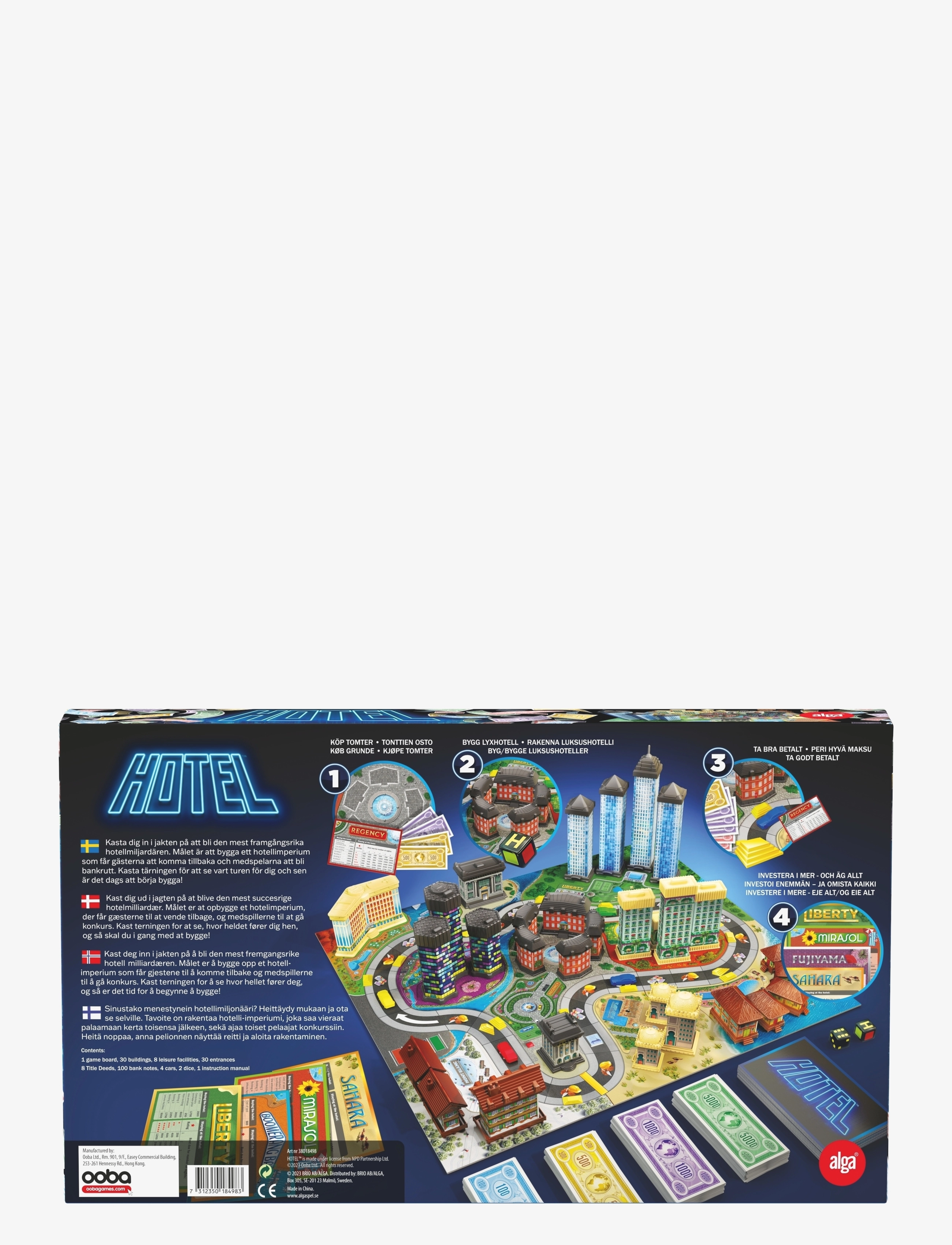 Alga - Hotel game Nordic - brädspel - multi coloured - 2