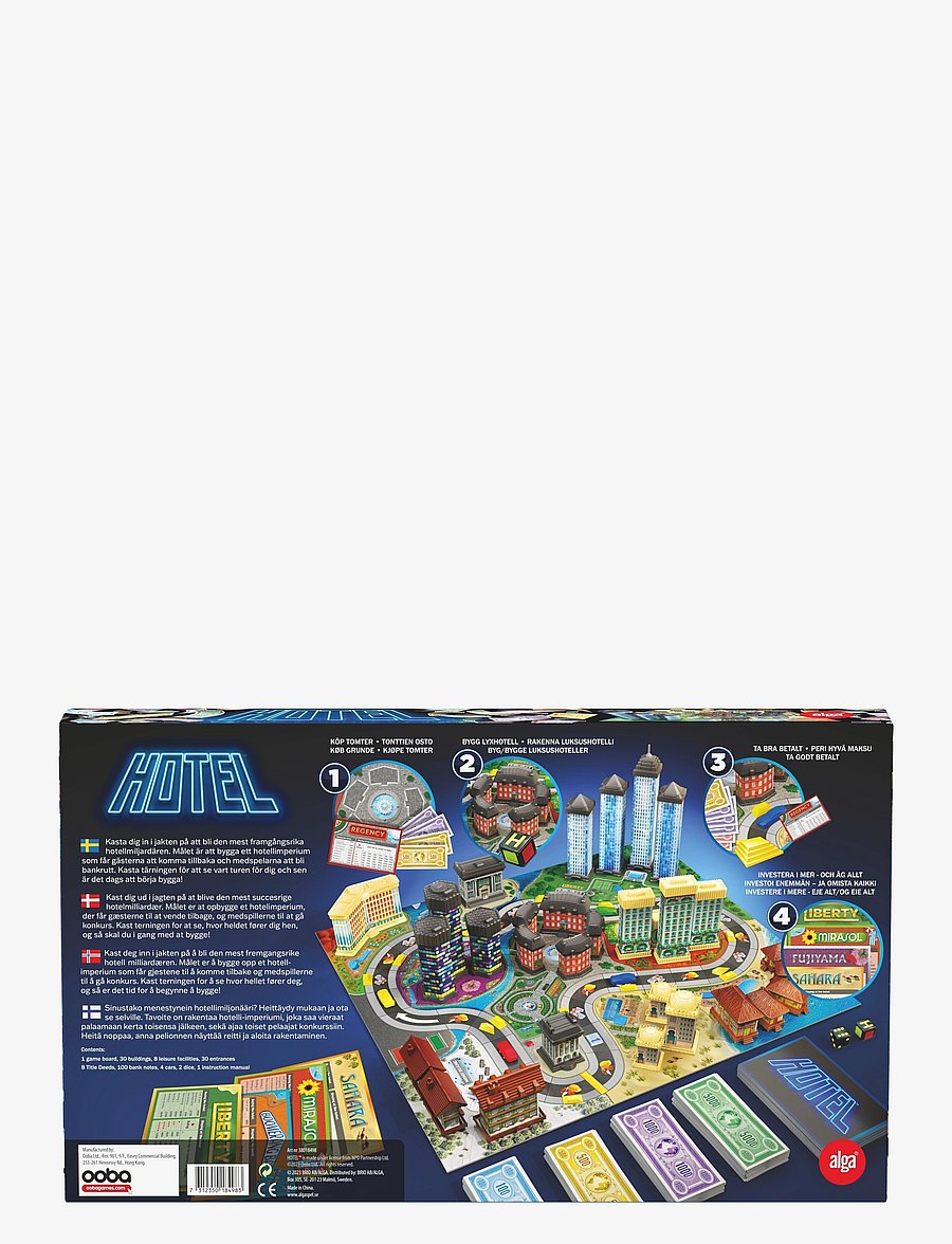 Alga - Hotel game Nordic - borðspil - multi coloured - 2