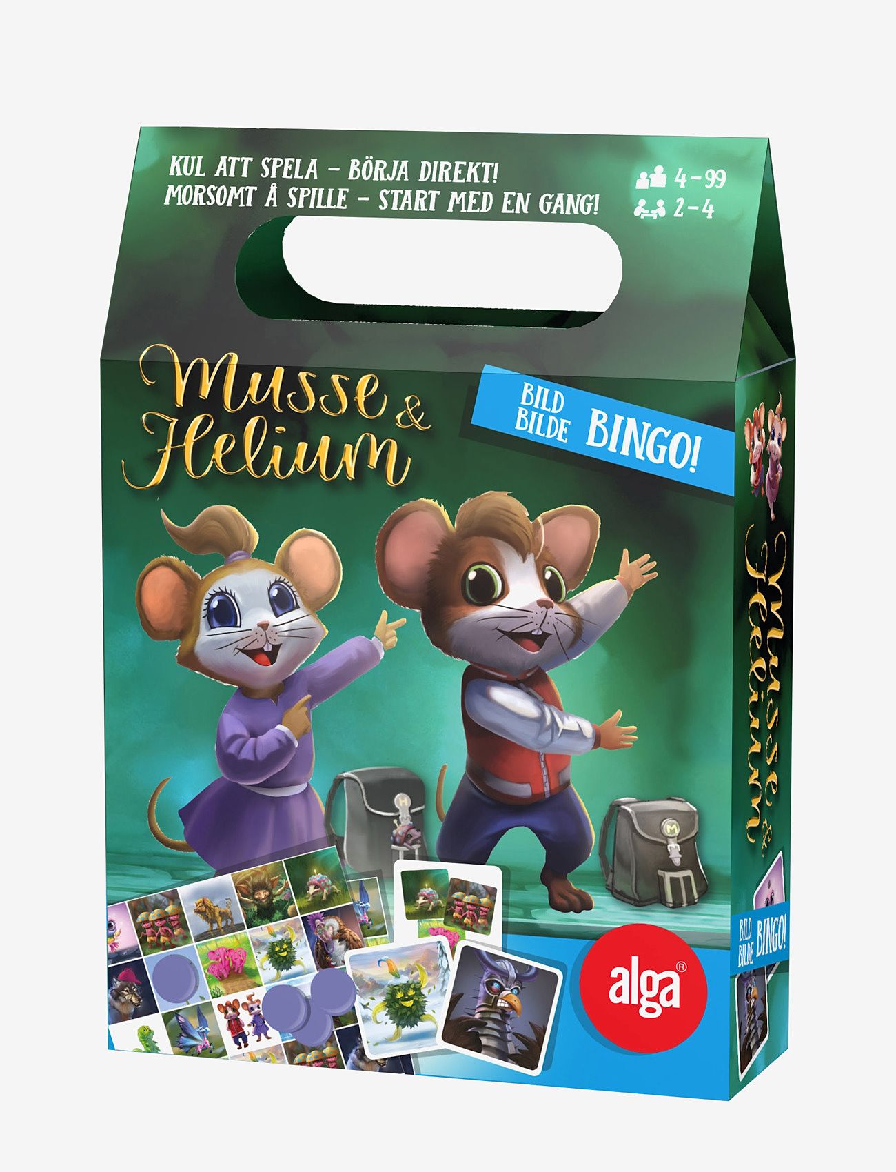 Alga - Musse & Helium Bild Bingo - bingo - multi coloured - 0