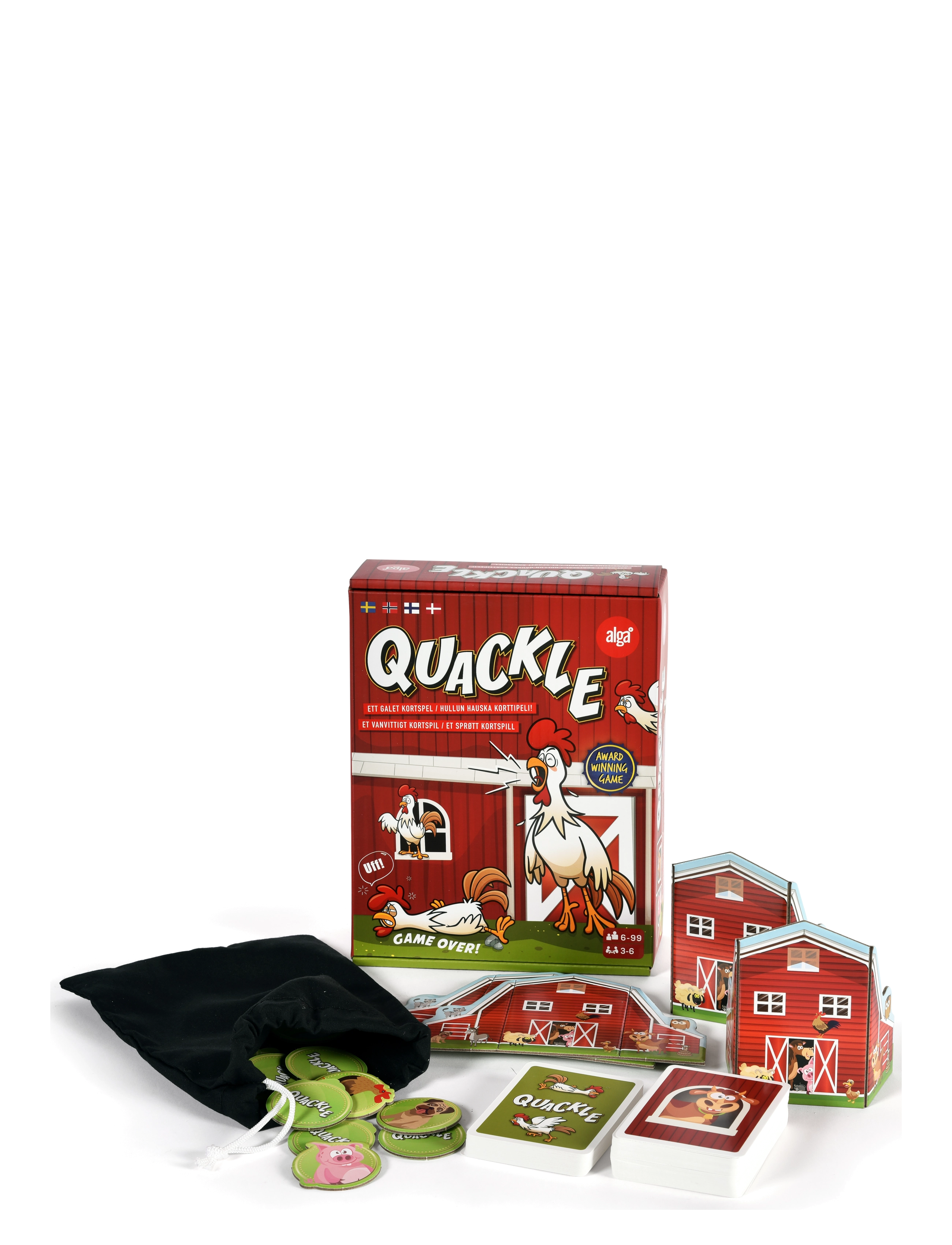 Alga Quackle - Sjov og leg udendørs - MULTI COLOURED / red