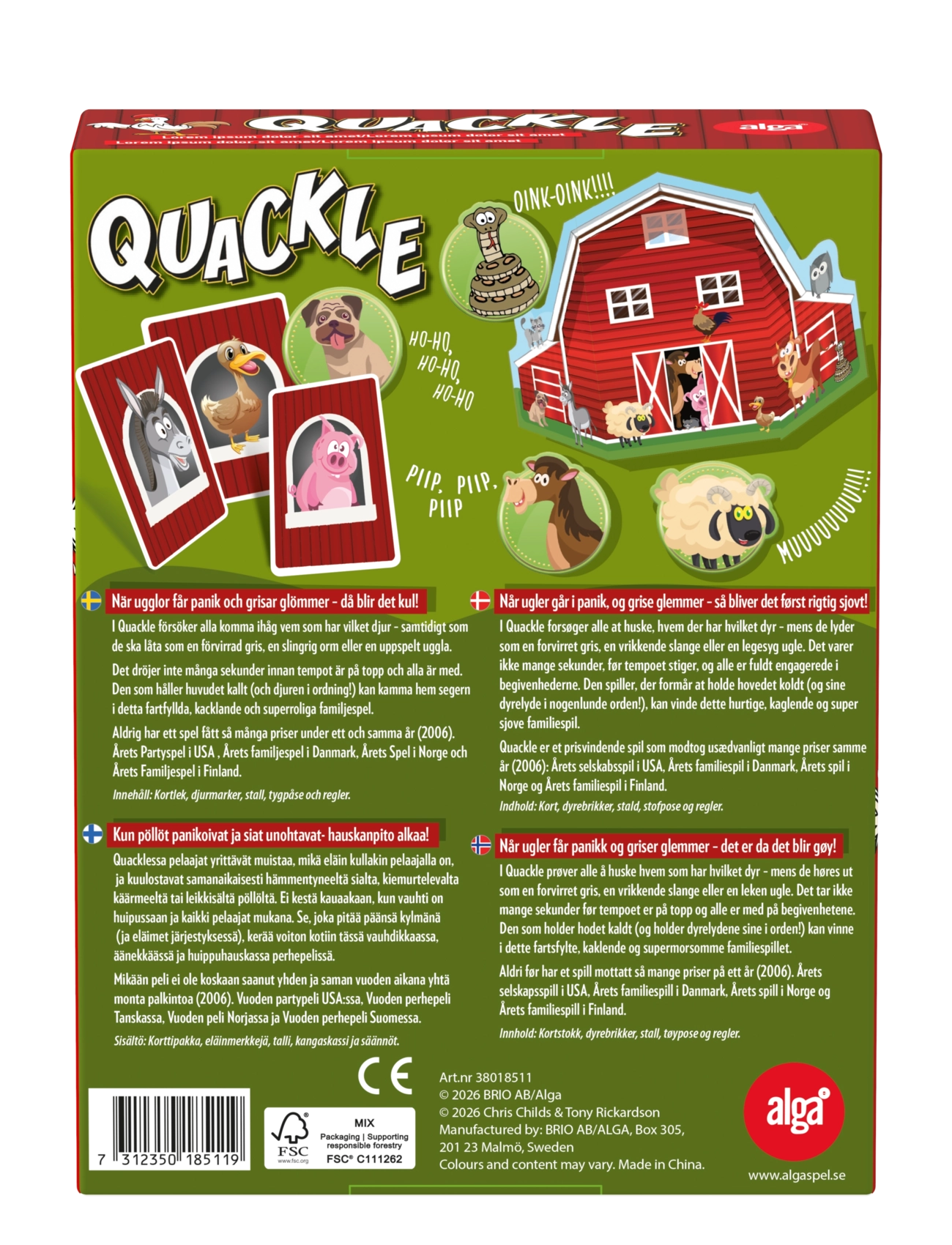 Alga - Quackle - multi coloured - 3
