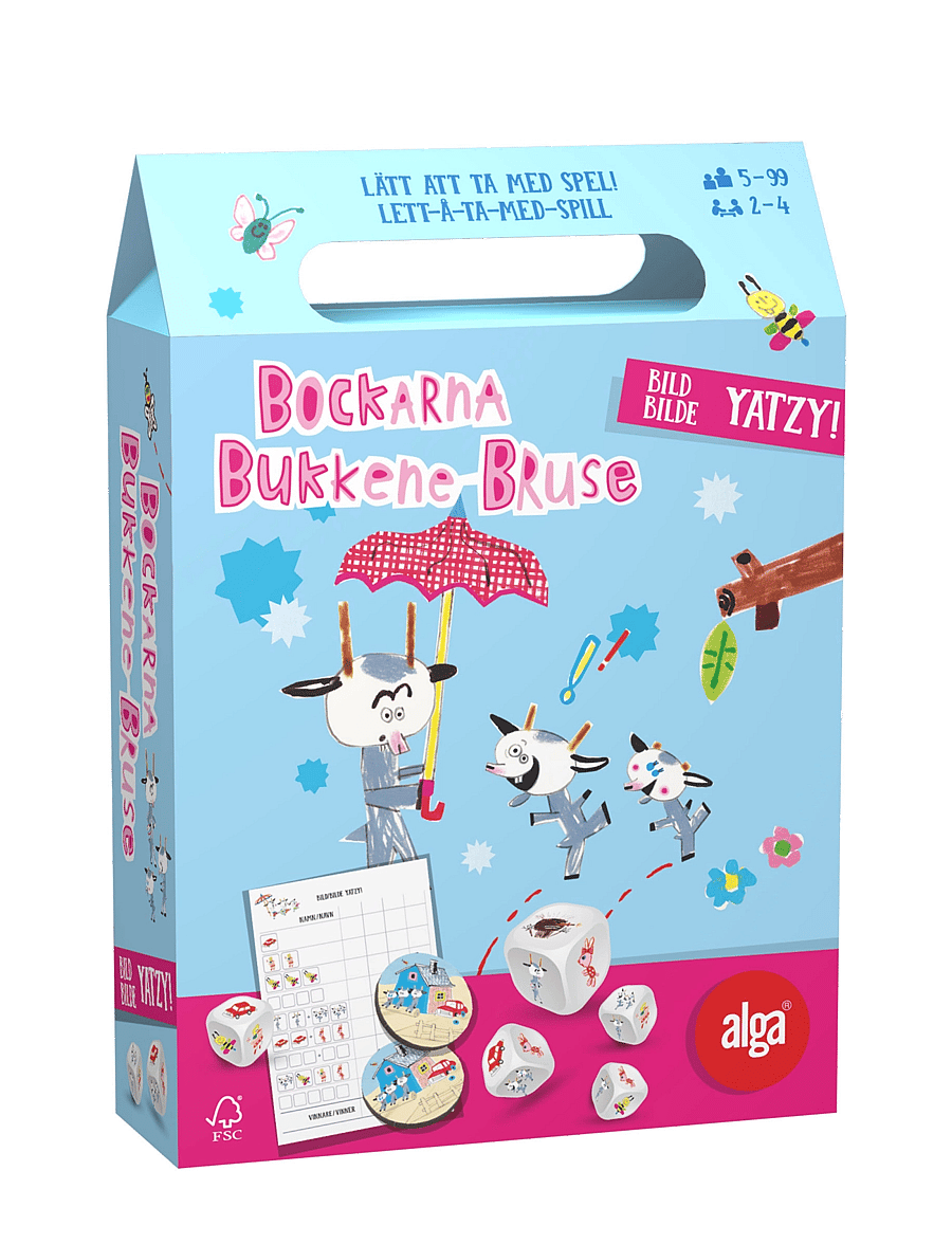 Alga - Bukkene Bruse Yatzy - brætspil - multi coloured - 0