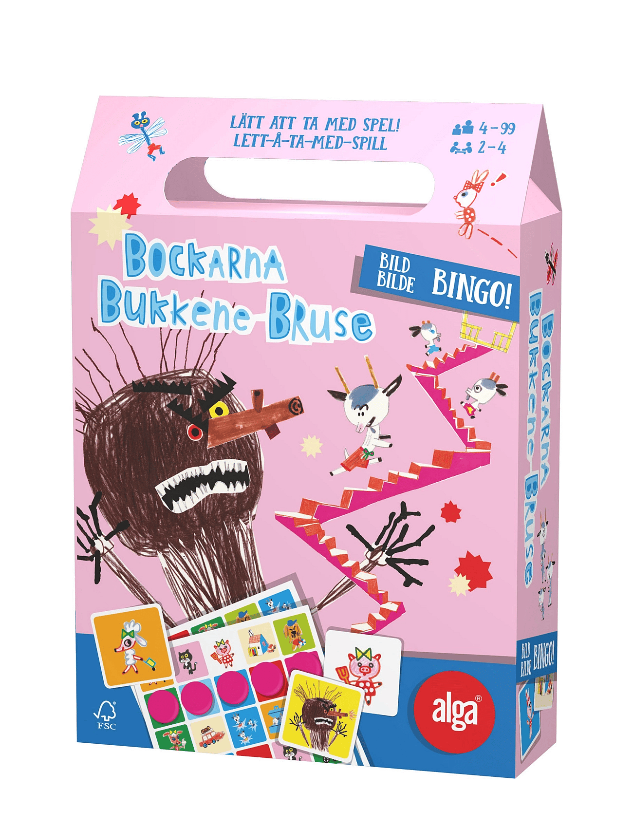 Bockarna Bruse Bingo - MULTI COLOURED