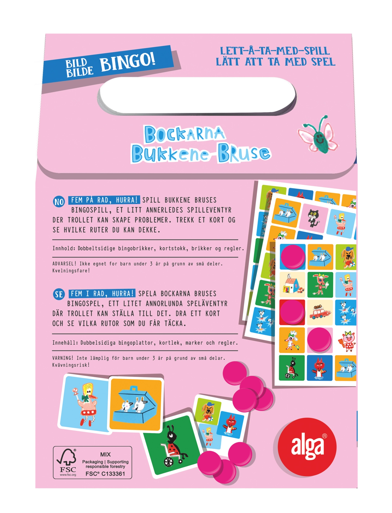 Alga - Bockarna Bruse  Bingo - brädspel - multi coloured - 1