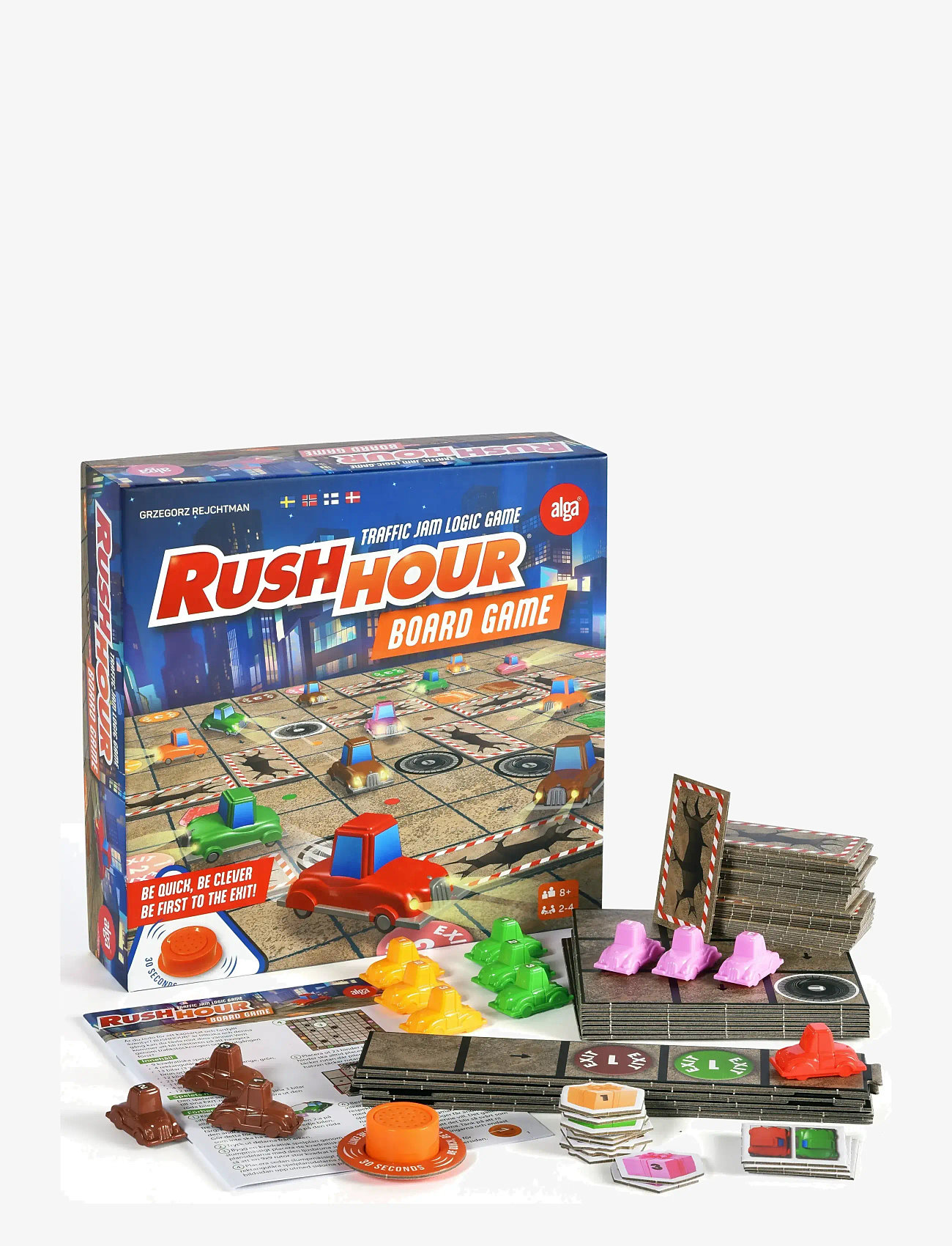 Alga - Rush Hour Board game - brætspil - multi coloured - 0