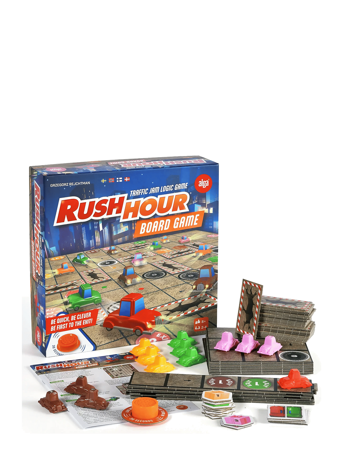 Rush Hour Board game - MULTI COLOURED