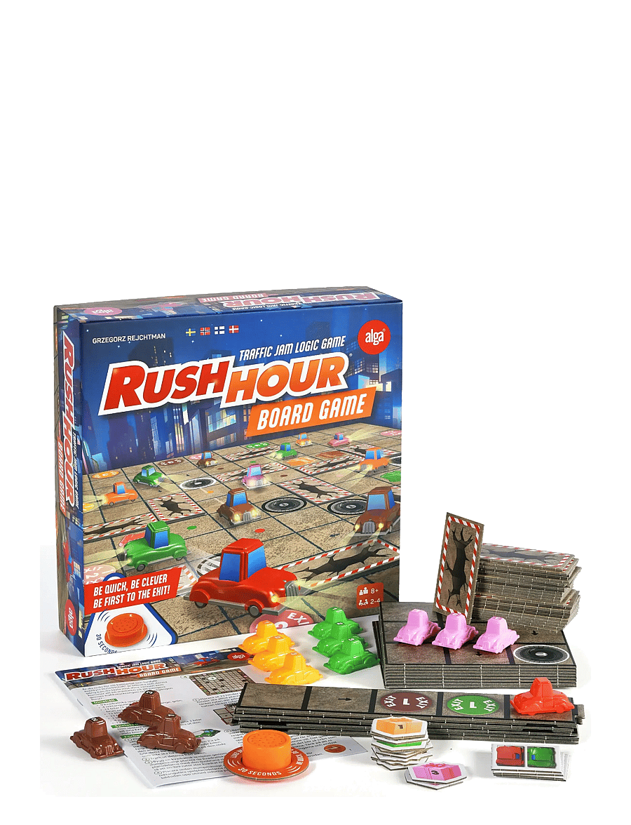 Alga - Rush Hour Board game - brädspel - multi coloured - 0