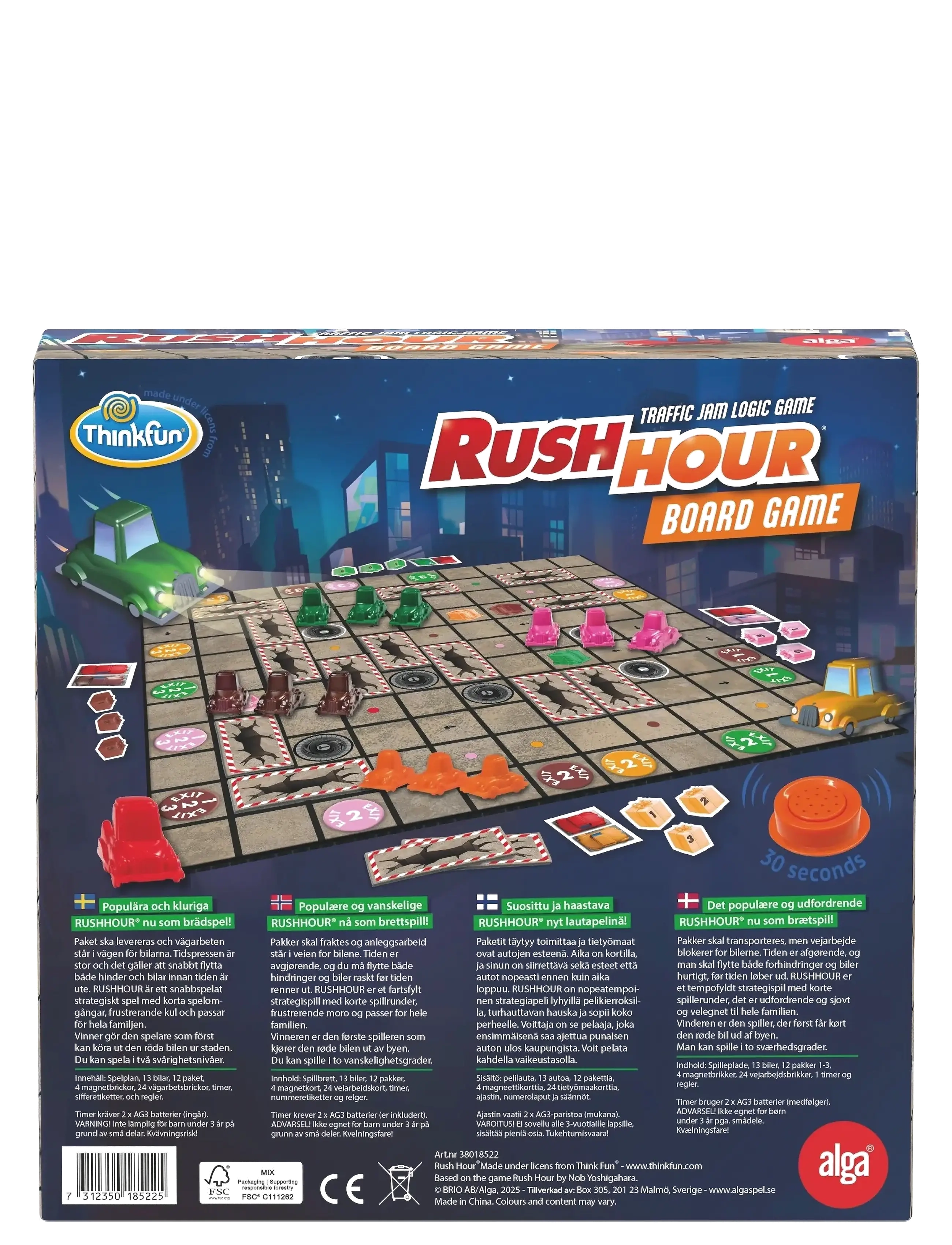 Alga - Rush Hour Board game - brädspel - multi coloured - 3