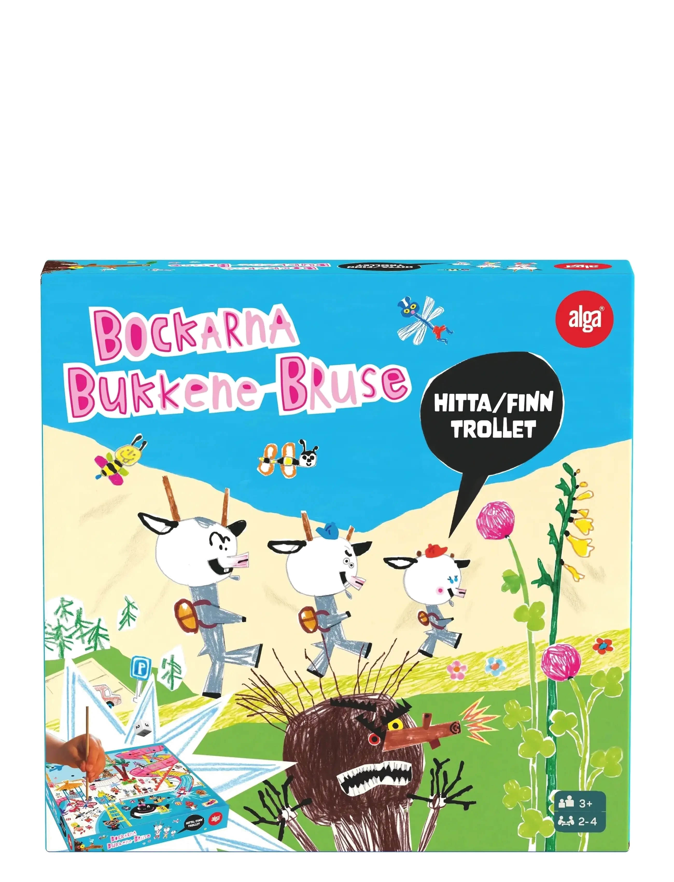 Alga Hitta Trollet (Bockarna Bruse), SWEDISH, Multi/patterned, Spil > Brætspil, Børn