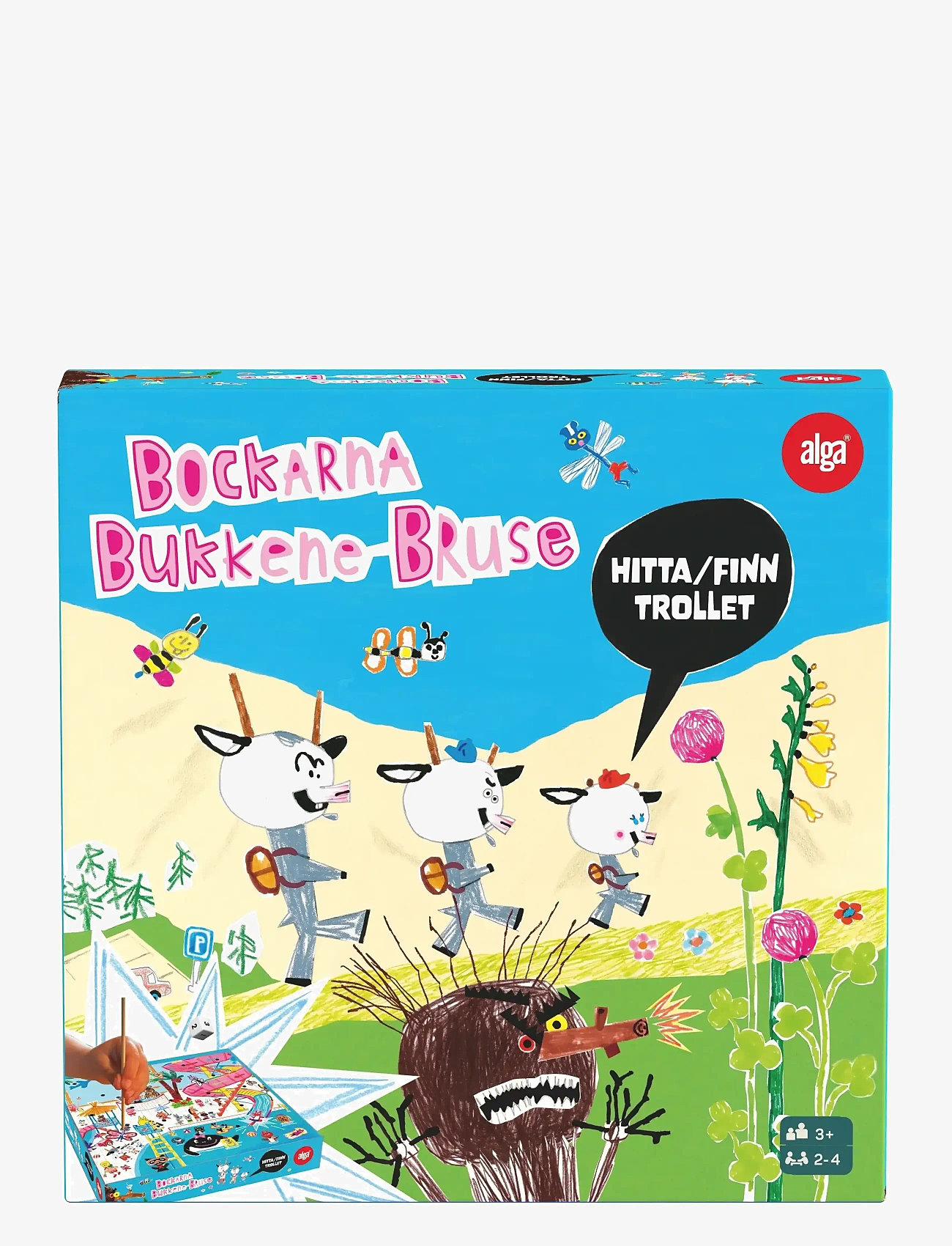 Alga - Hitta trollet (Bockarna Bruse) - brädspel - multi coloured - 0