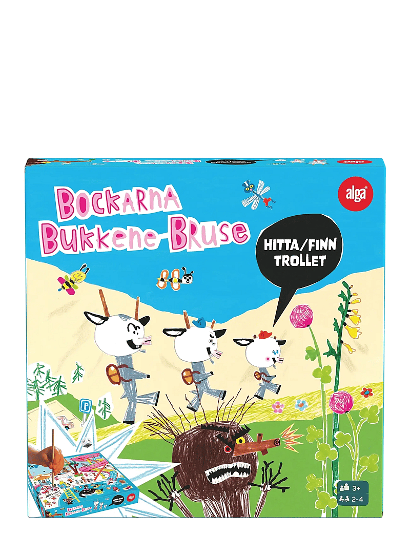 Alga - Hitta trollet (Bockarna Bruse) - brætspil - multi coloured - 0