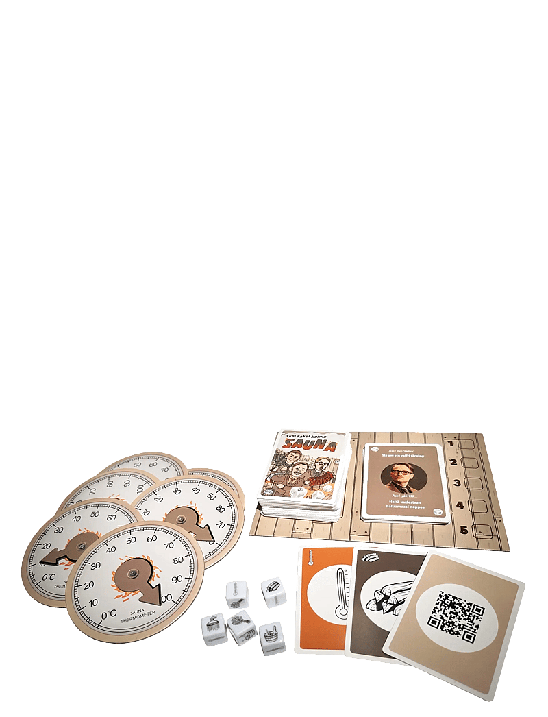 Alga - Kaj - Sauna partygame - kortspil - multi coloured - 1