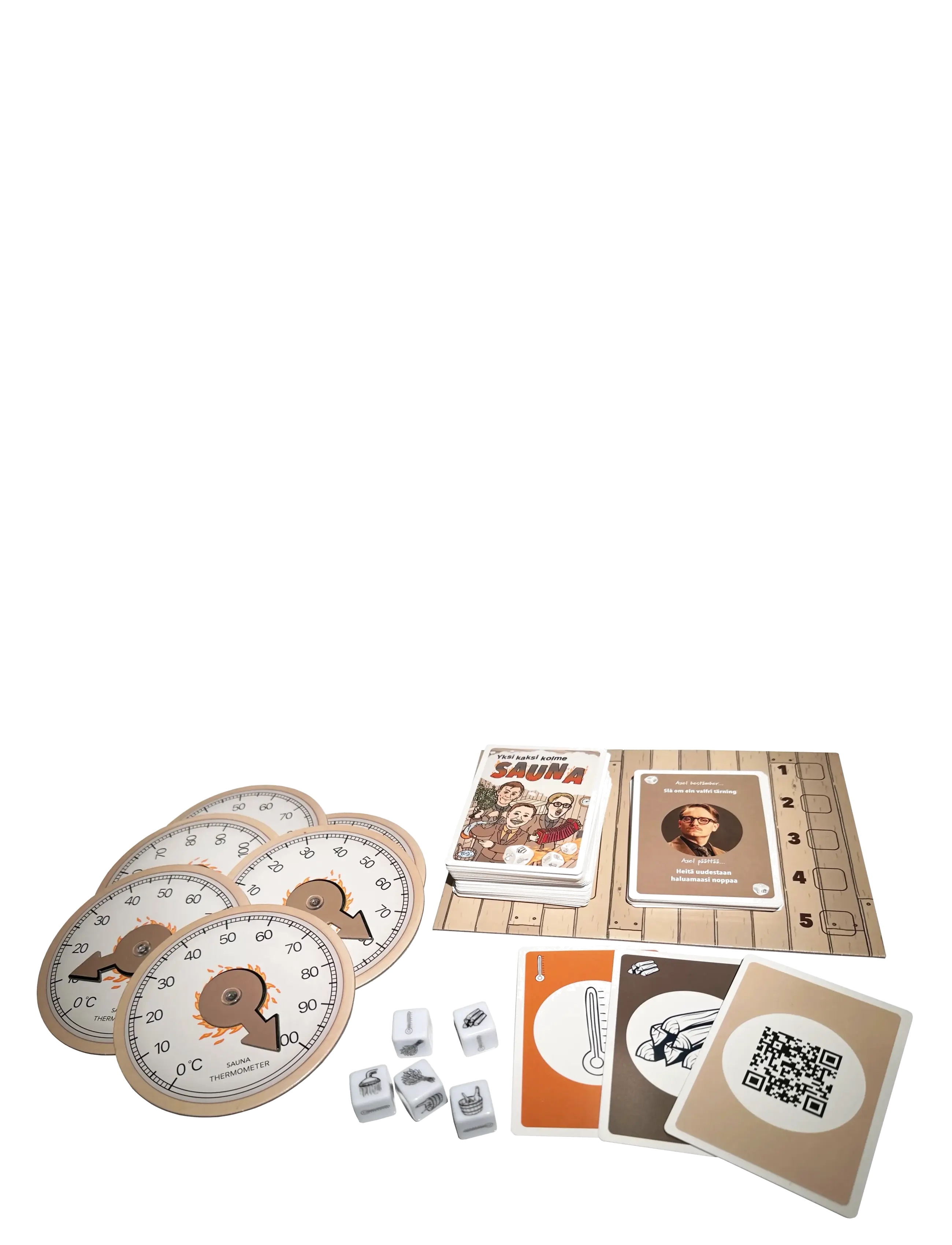 Alga - Kaj - Sauna partygame - kortspil - multi coloured - 1