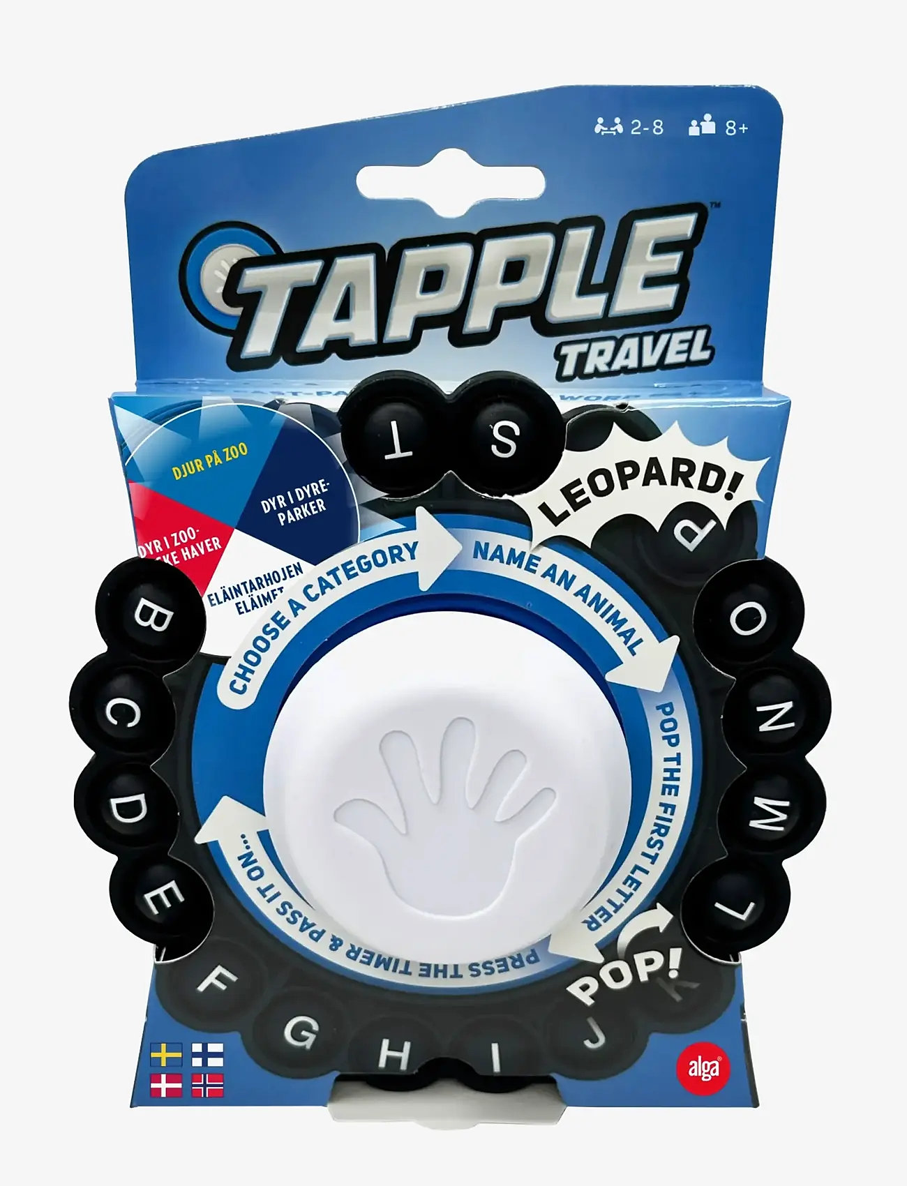 Alga - Tapple rejsespil - aktive spil - multi coloured - 1