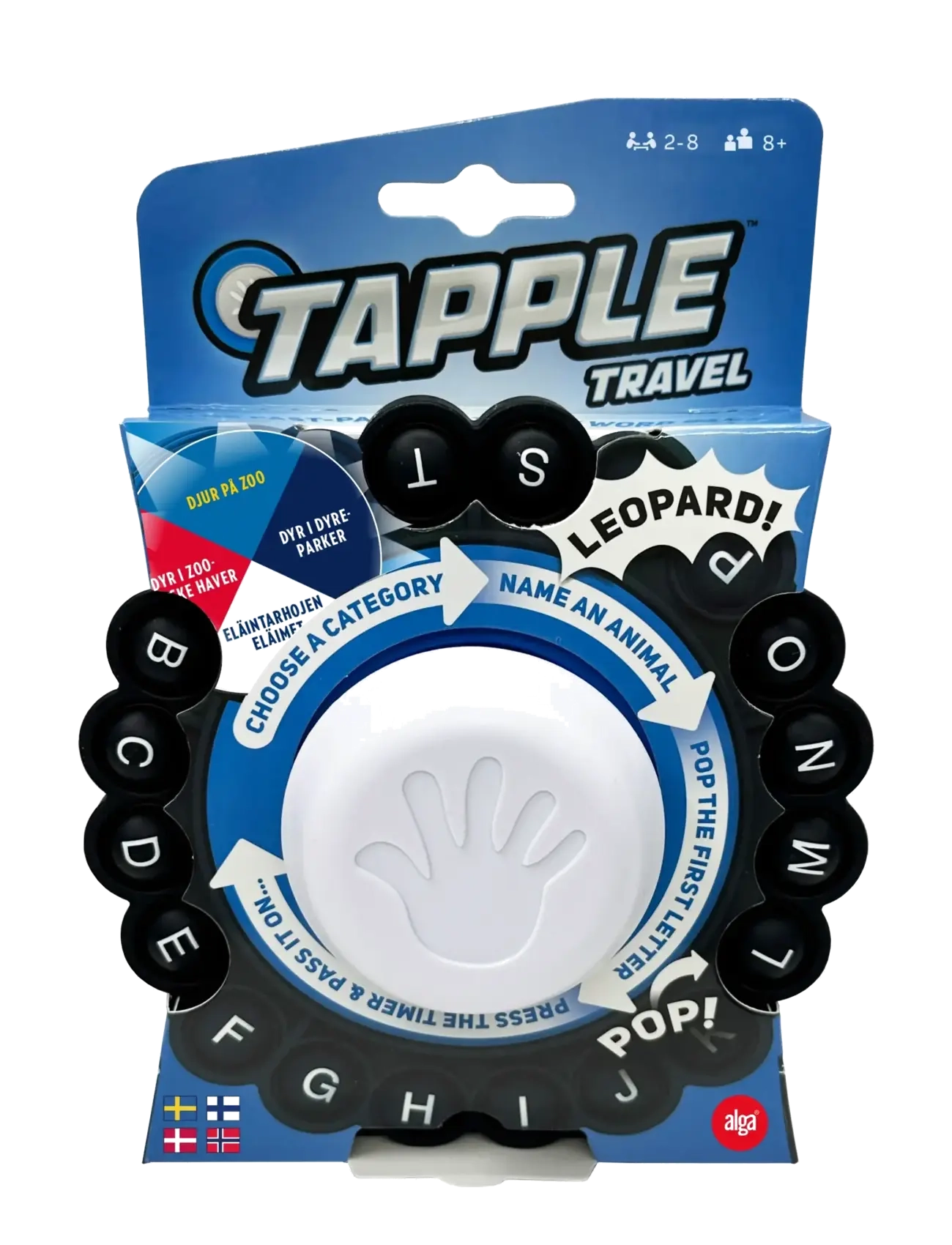 Alga Tapple reisespill - Leker - MULTI COLOURED / blue