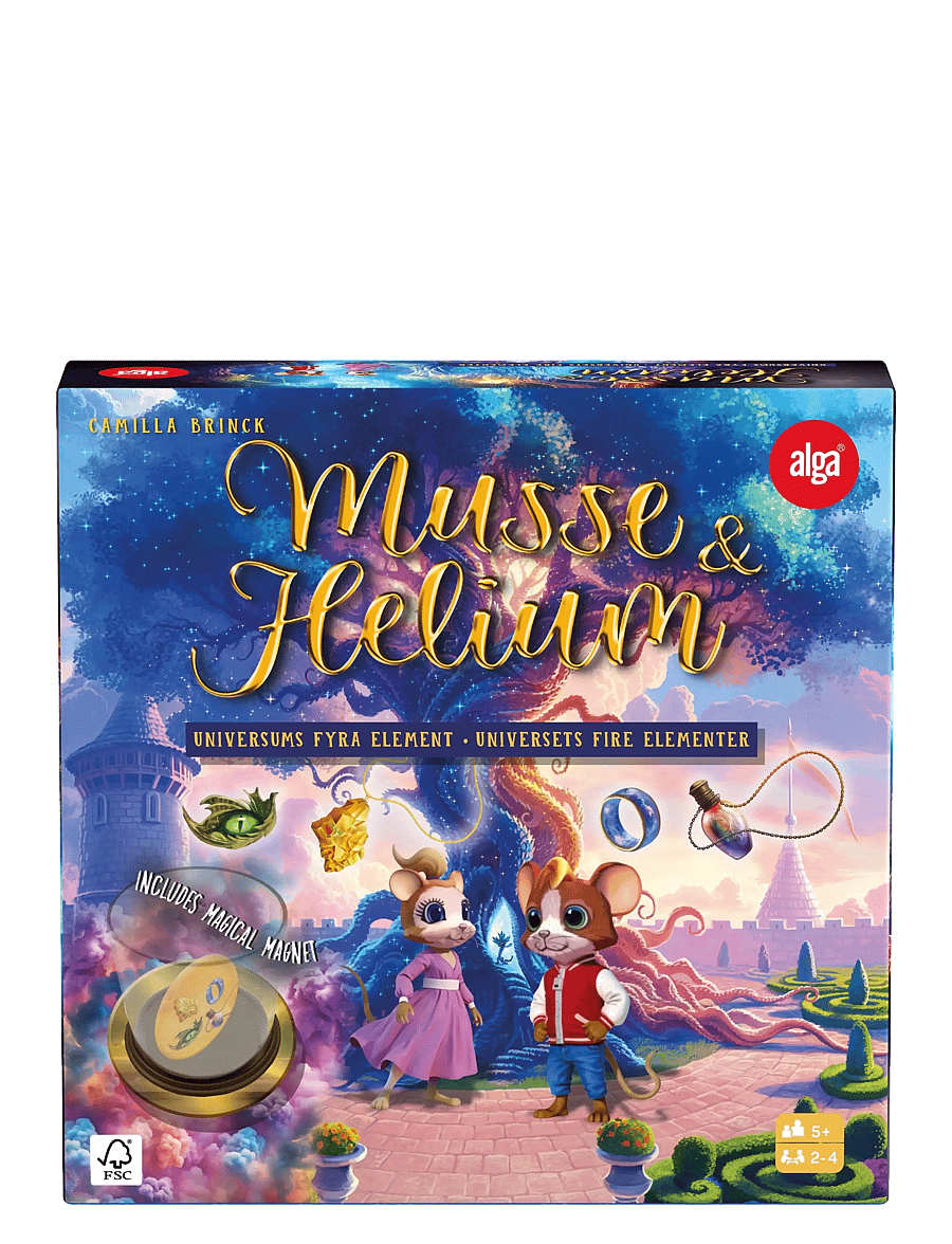 Alga - Musse & Helium Universums fyra element - brädspel - multi coloured - 1