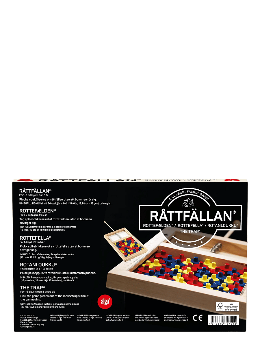 Alga - Råttfällan - brädspel - multi coloured - 2