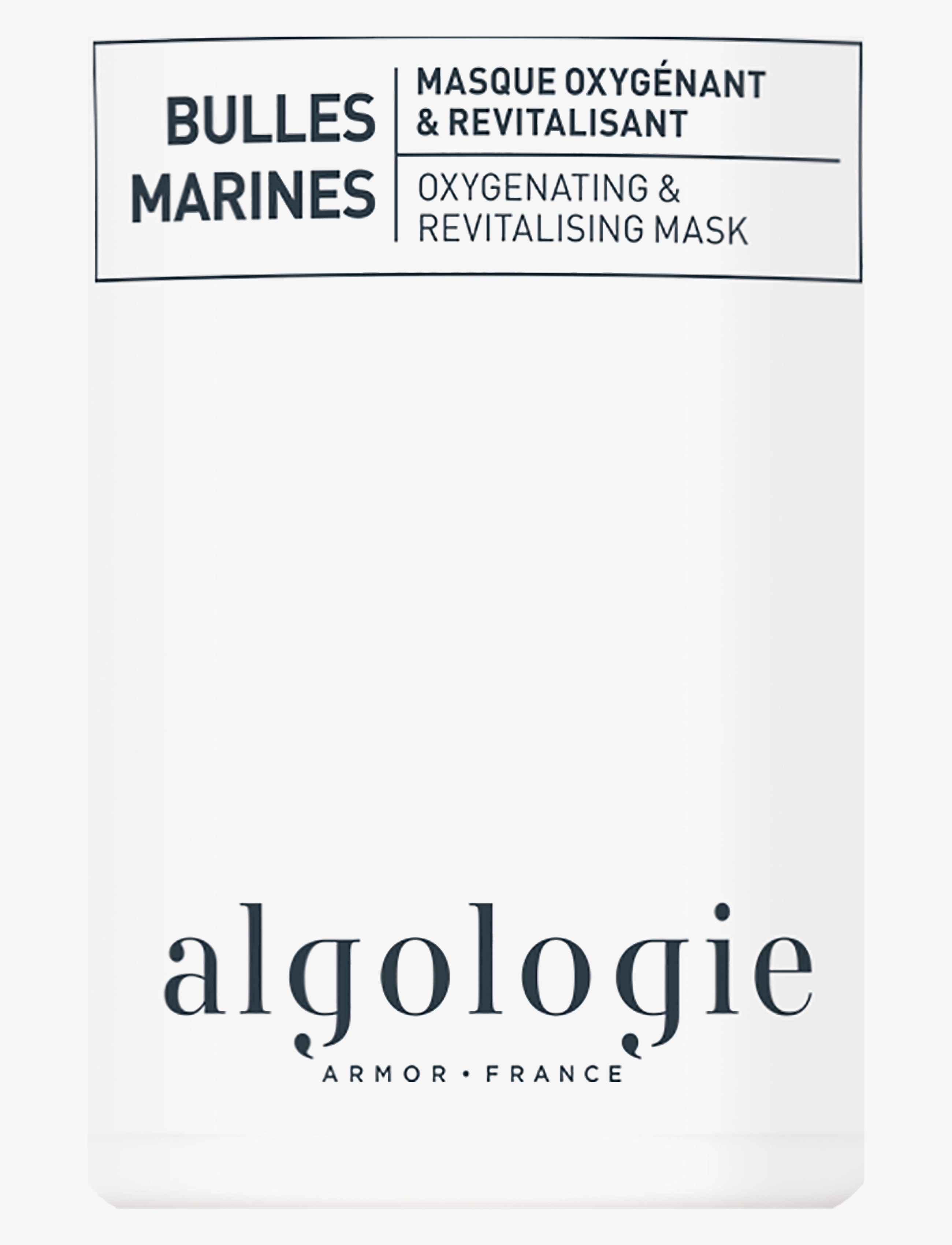 Algologie Oxygenating & Revitalising Mask - Ansiktsmask - CLEAR / undefined