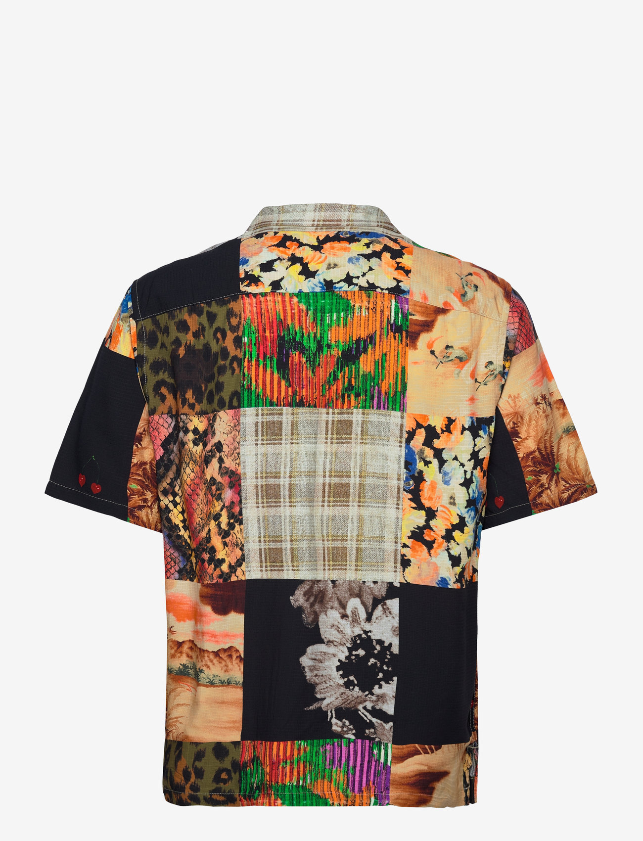 AllSaints - 24-M013SC PATCHE SS SHIRT - kurzarmhemden - 00 cadet black - 1