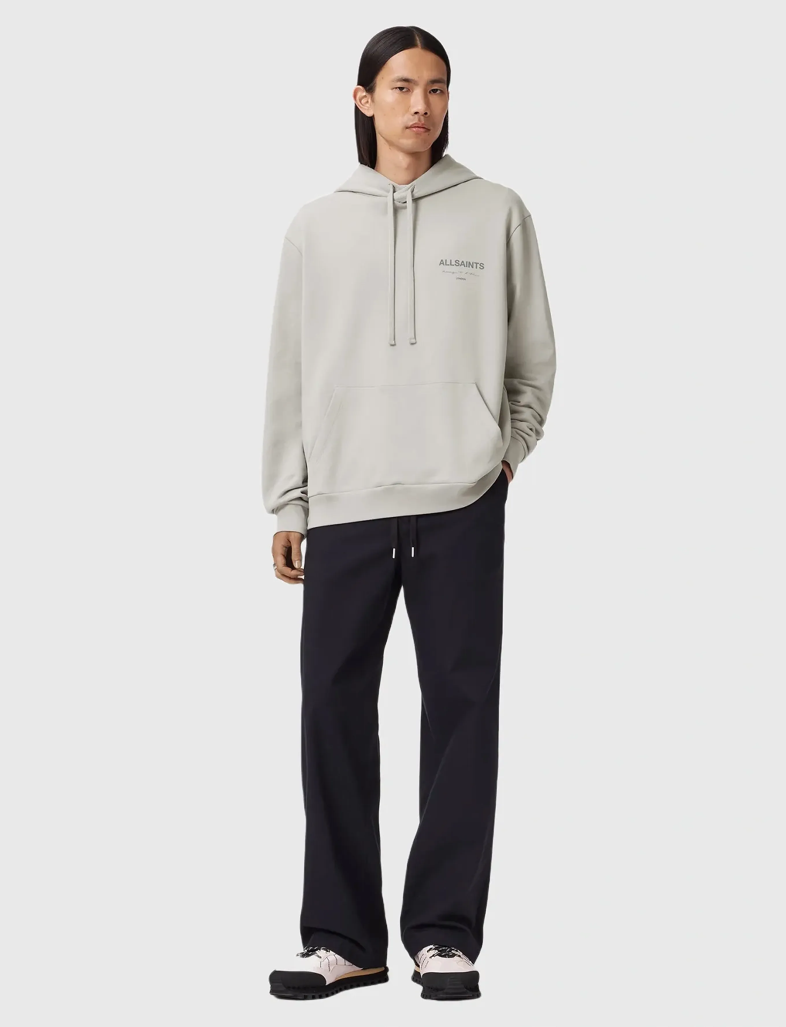 AllSaints - FUTURE OTH HOODY - dressipluusid - carbon grey - 3