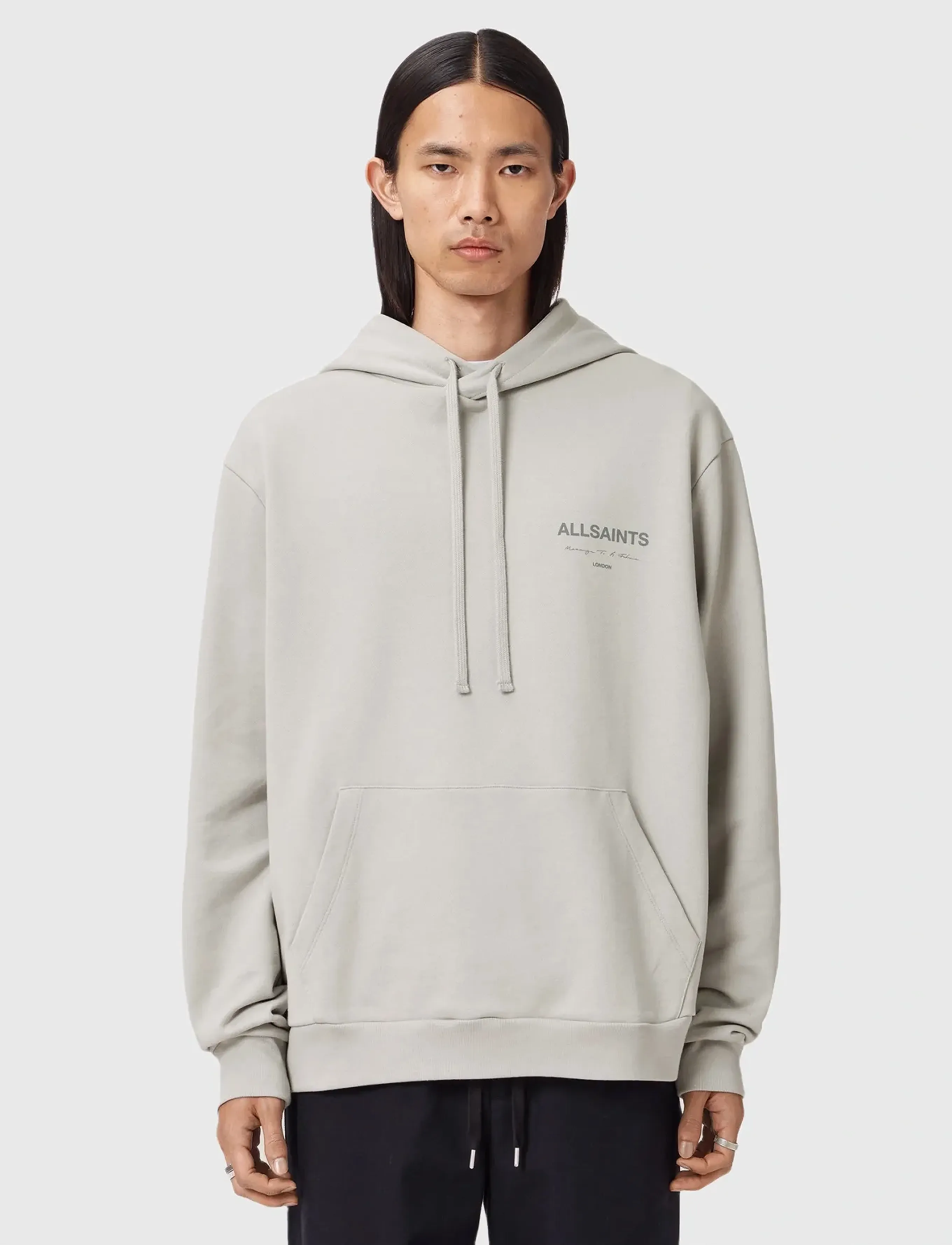 AllSaints - FUTURE OTH HOODY - dressipluusid - carbon grey - 4