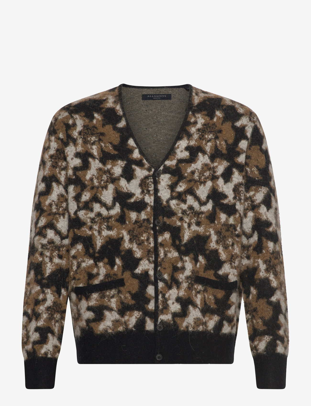 AllSaints - FLORELLE - cardigans - 00 black/brown - 0