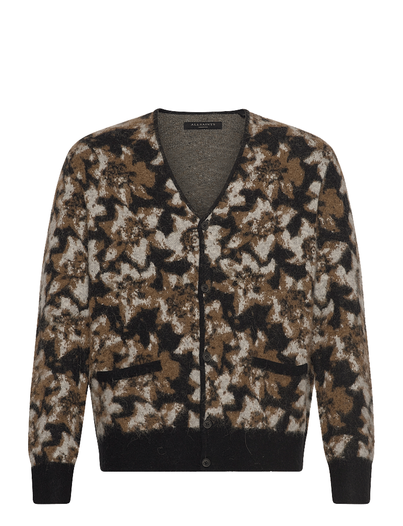 AllSaints - FLORELLE - cardigans - 00 black/brown - 0
