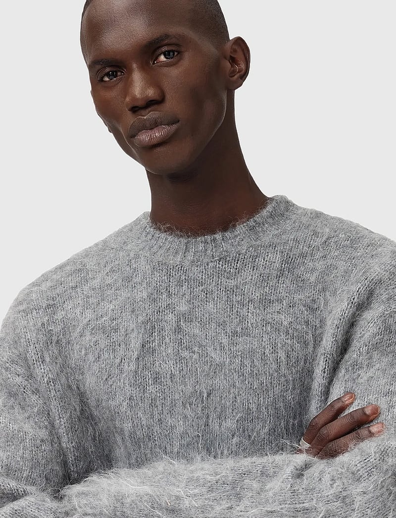 AllSaints - COPY CREW - grey marl - 0