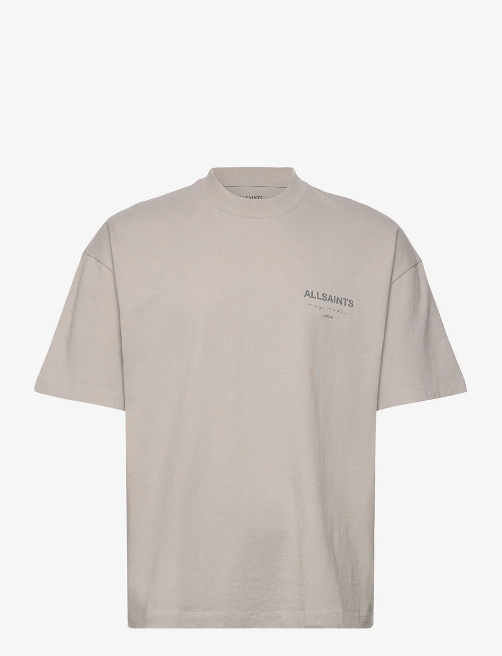 AllSaints - FUTURE SS CREW - lühikeste varrukatega t-särgid - carbon grey - 1