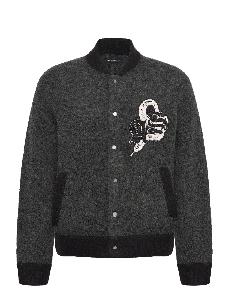 AllSaints - JACKSON - cardigans - 05 charcoal grey - 0