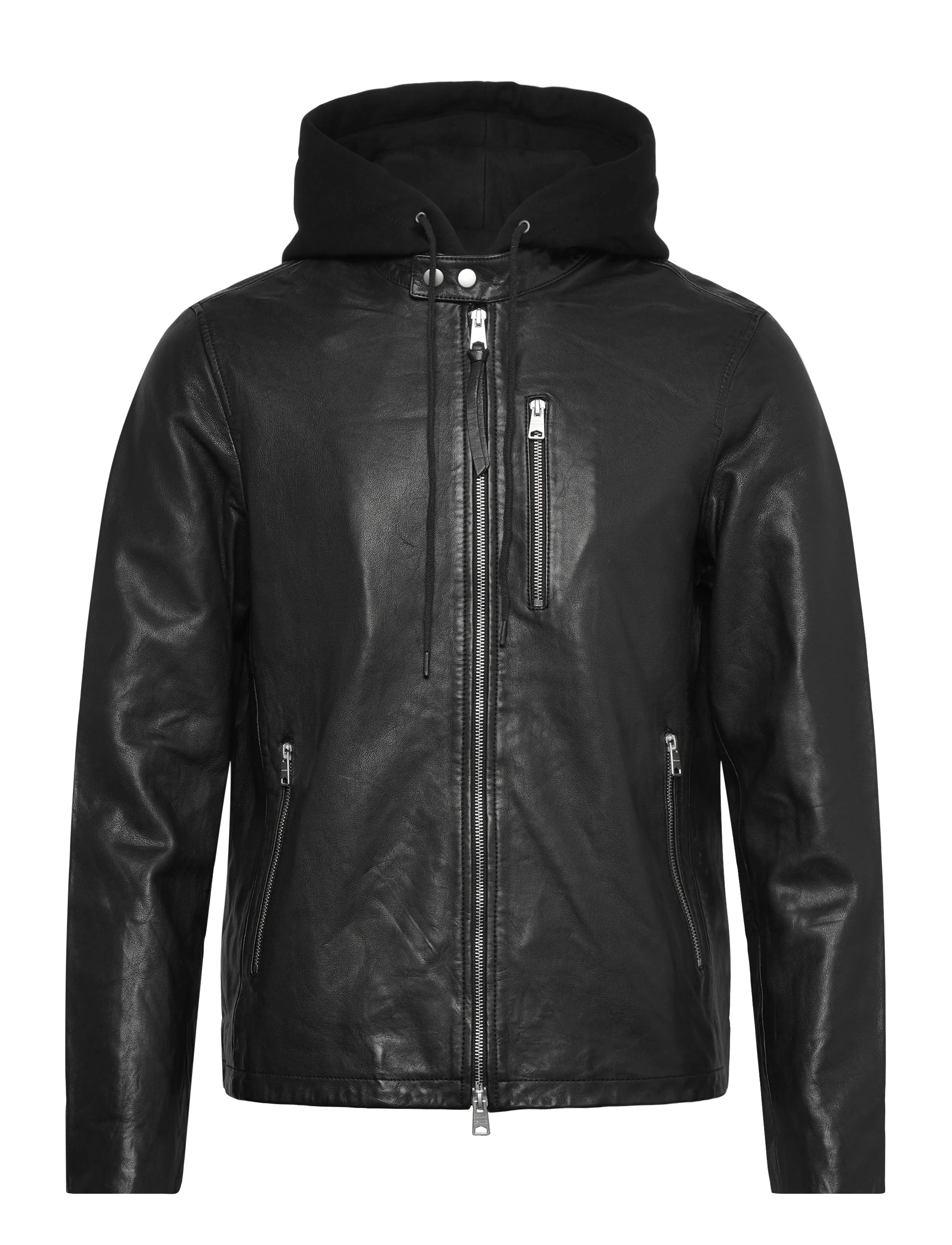 AllSaints ASHTON JACKET - Jakid ja mantlid - BLACK / black