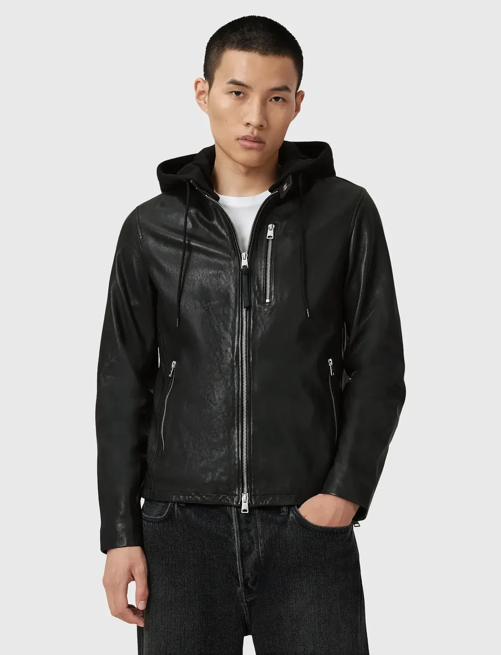 AllSaints - ASHTON JACKET - efterårsjakker - black - 0