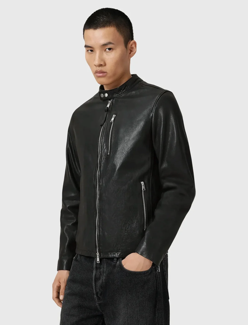 AllSaints - ASHTON JACKET - efterårsjakker - black - 5