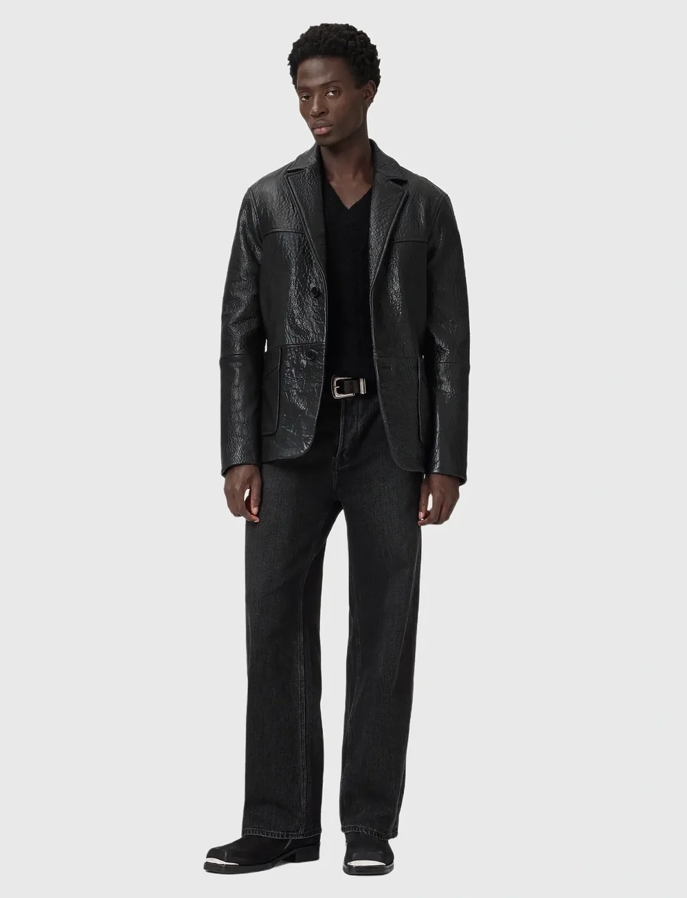 AllSaints - SHADWELL BLAZER - haustjakkar - black - 0