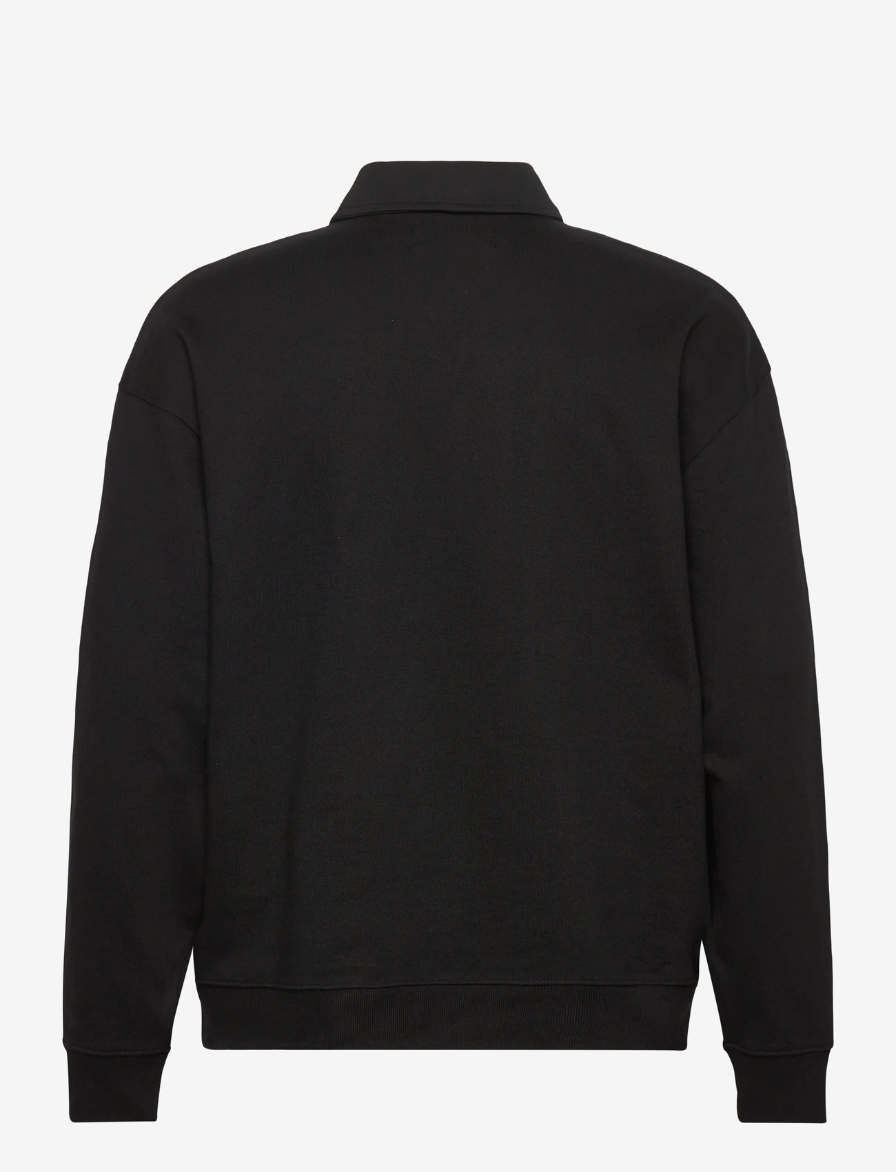 AllSaints - XANDER SWEAT POLO - dressipluusid - jet black - 2