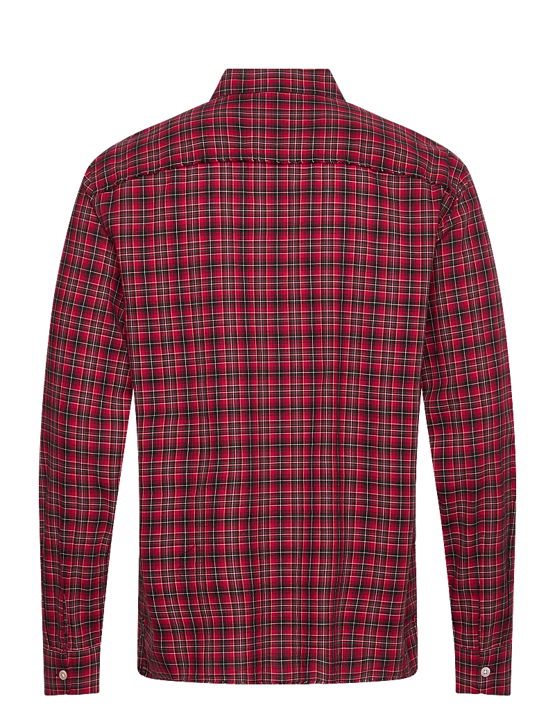 AllSaints - FELIX LS SHIRT - karierte hemden - claret red - 2