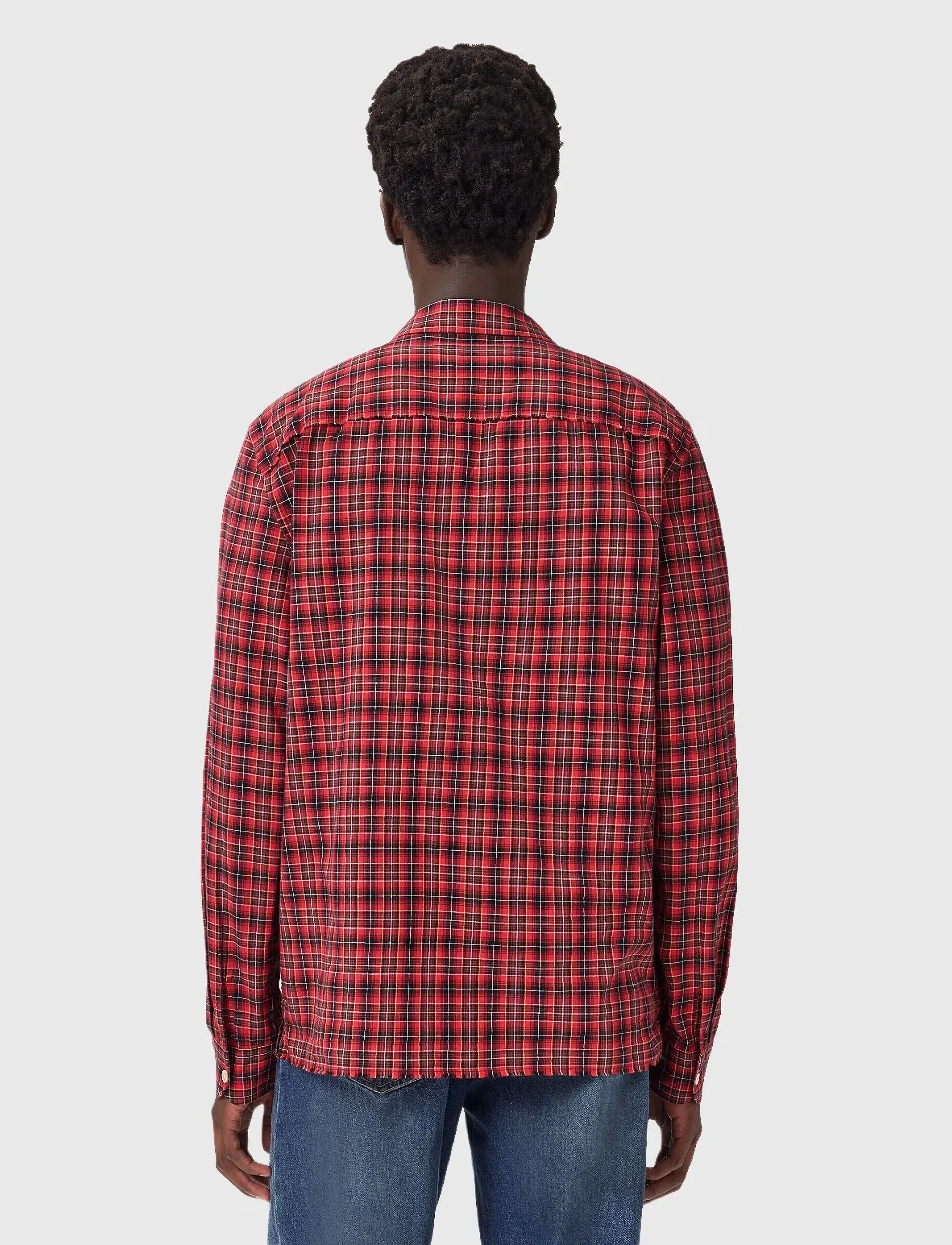AllSaints - FELIX LS SHIRT - mehed - claret red - 3