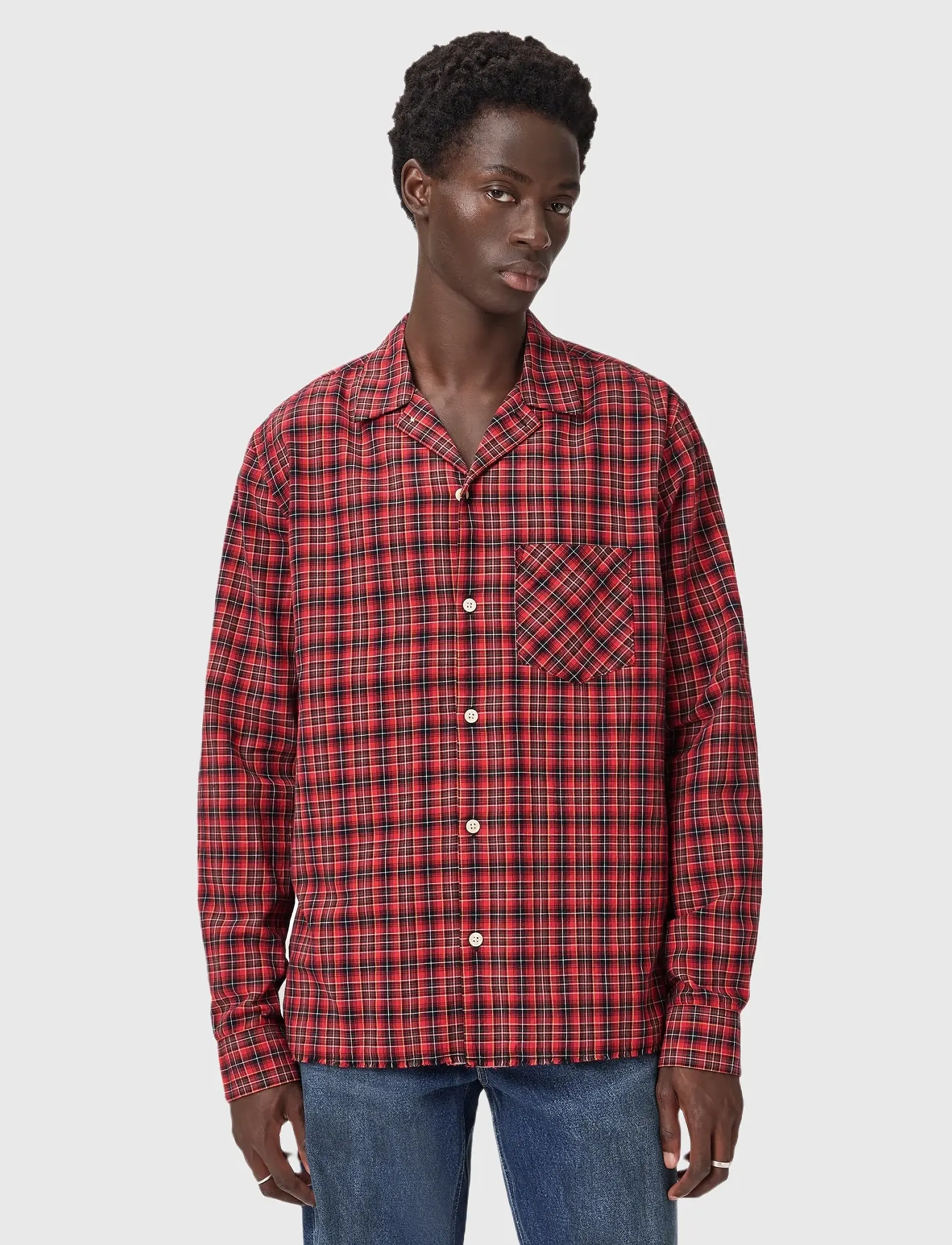 AllSaints Felix Ls Shirt rutiga skjortor herr – bild 5