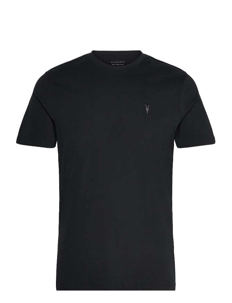 AllSaints - BRACE - lühikeste varrukatega t-särgid - jet black - 0