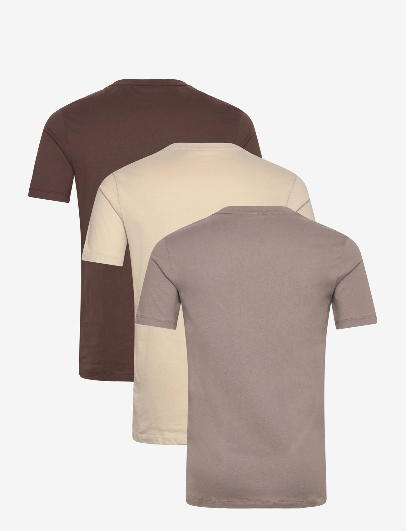AllSaints - BRACE - kortärmade t-shirts - grey / ganache / brown - 1