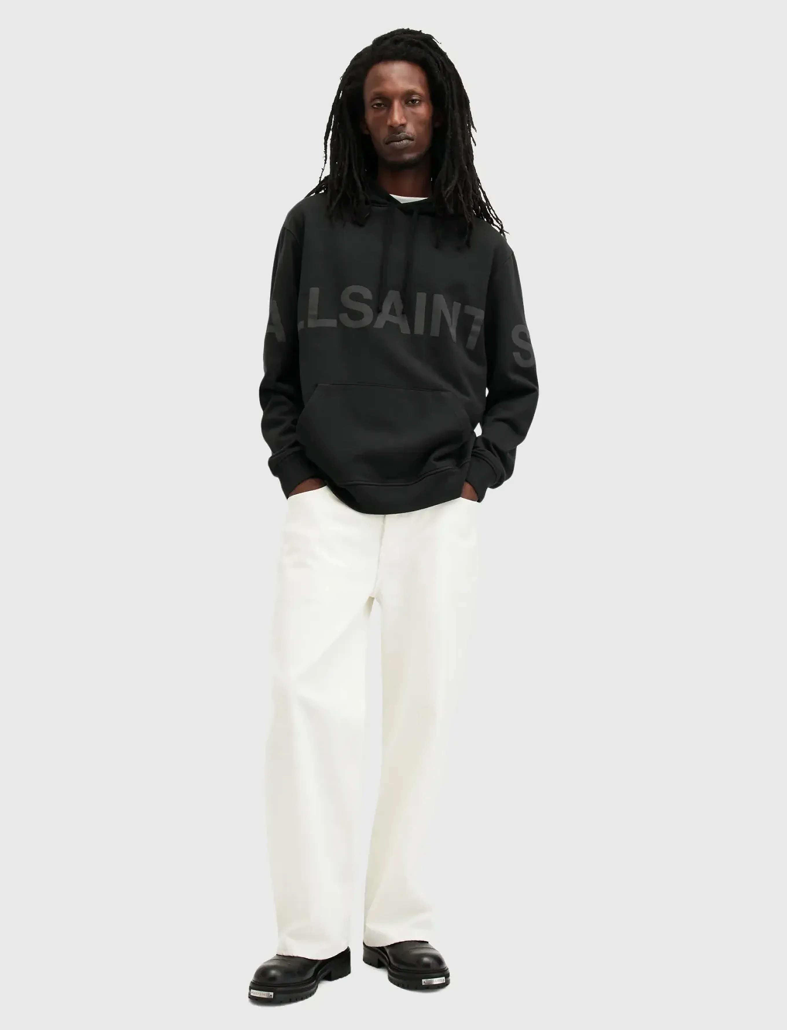 AllSaints - BIGGY OTH HOODY - hettupeysur - jet black - 3