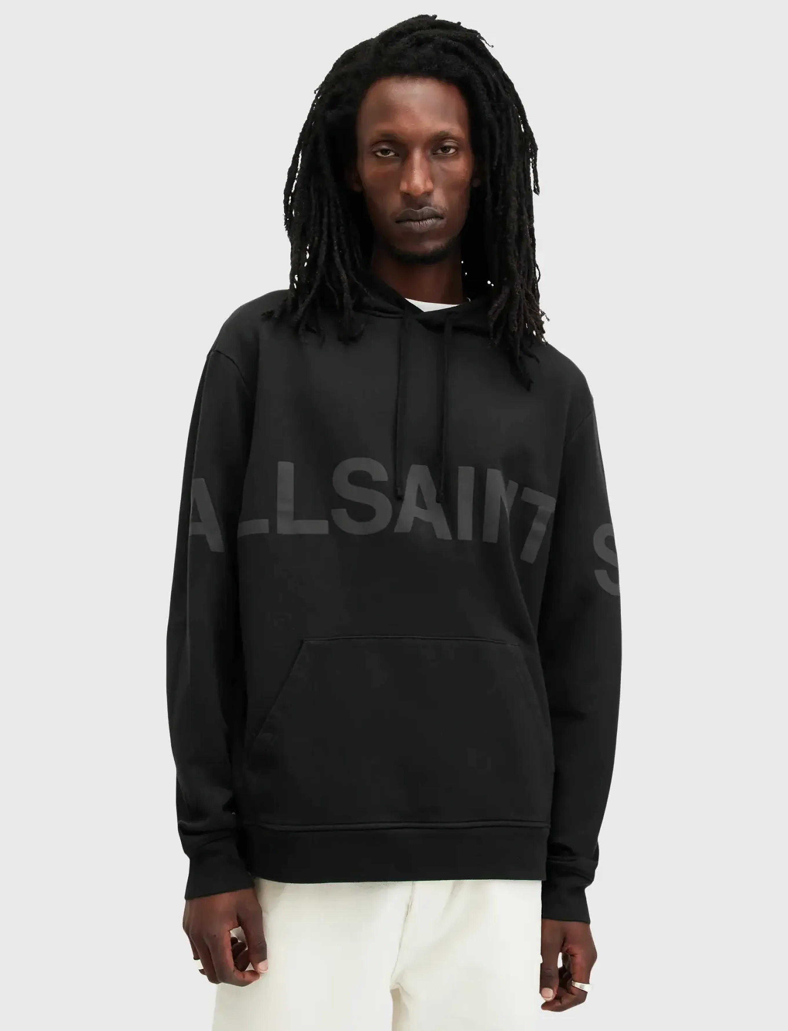 AllSaints - BIGGY OTH HOODY - hettupeysur - jet black - 5