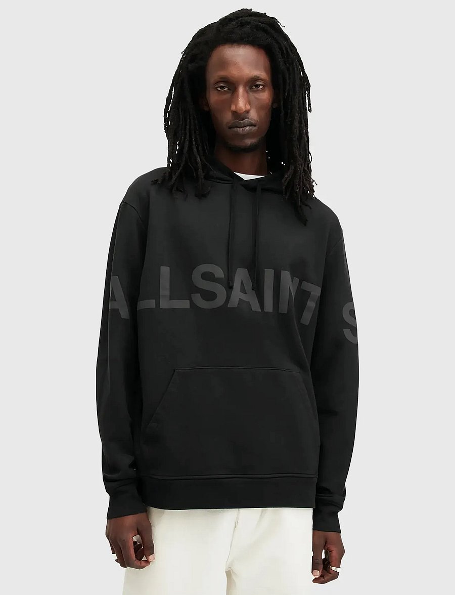 AllSaints - BIGGY OTH HOODY - sweats à capuche - jet black - 5