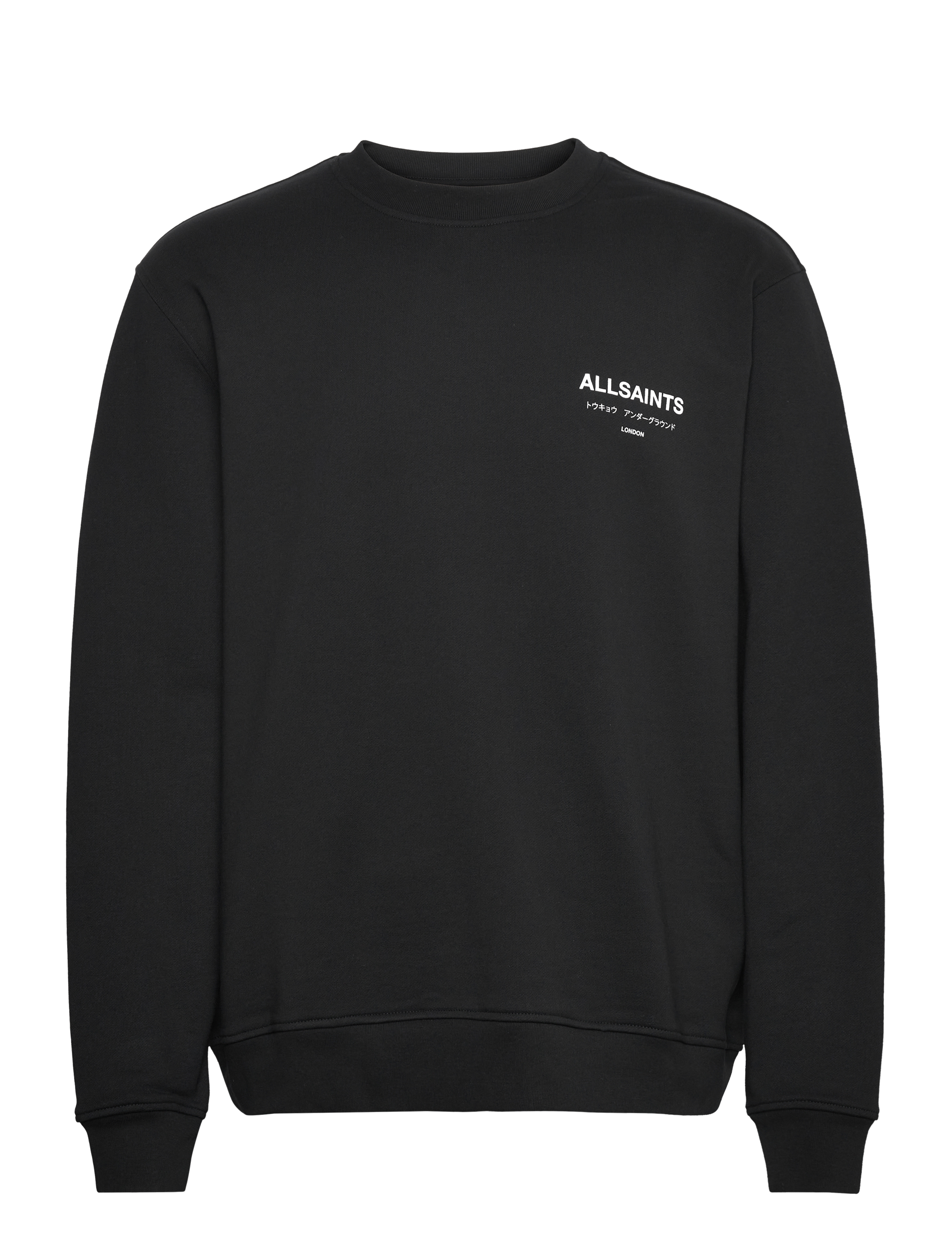 ALLSAINTS Underground Crew Schwarz - L - Herren