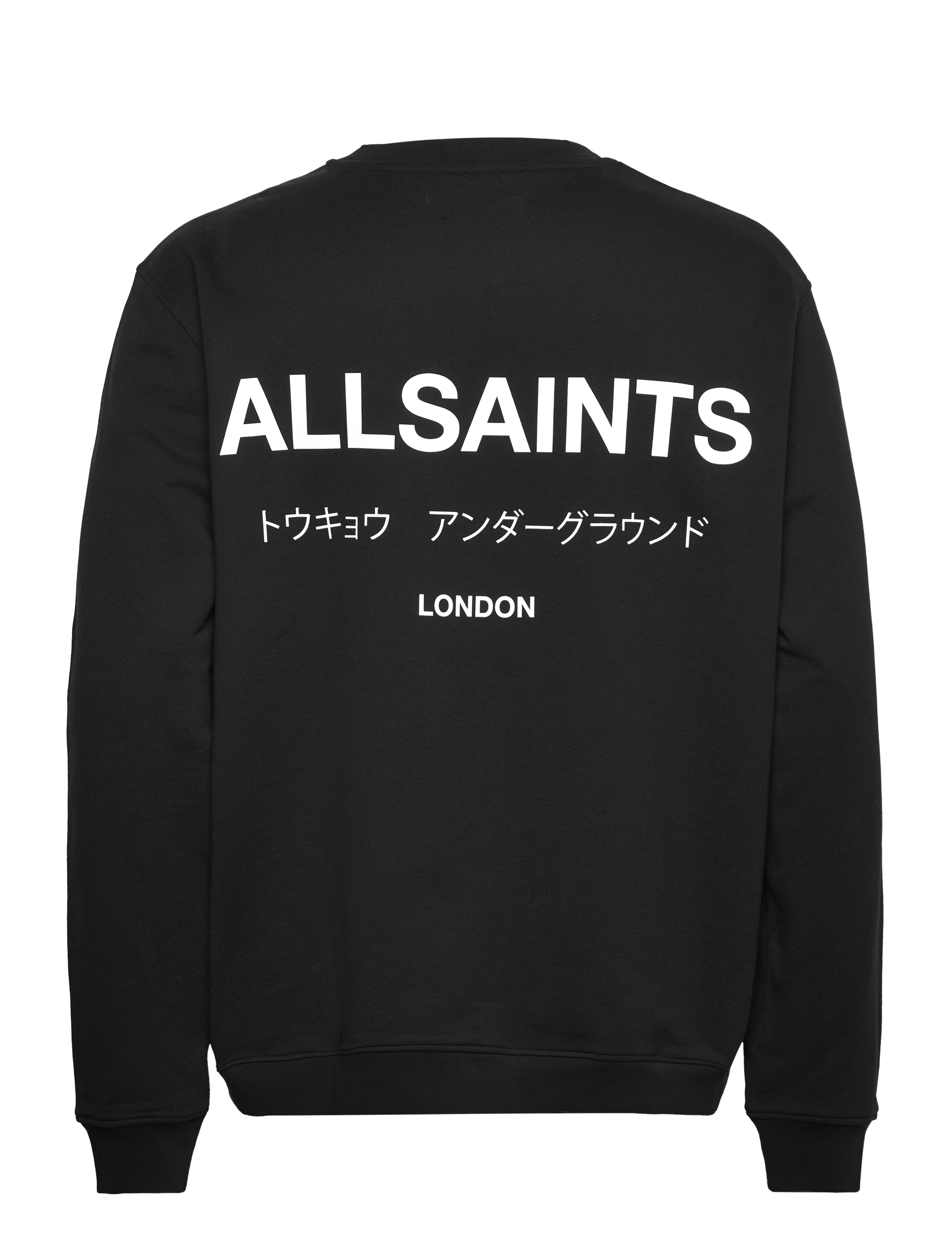 AllSaints - UNDERGROUND CREW - sweatshirts - 01 jet black - 2