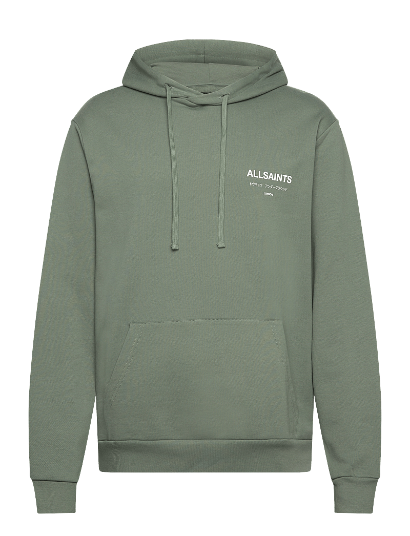 AllSaints - UNDERGROUND - hoodies - 35 smokey green - 0