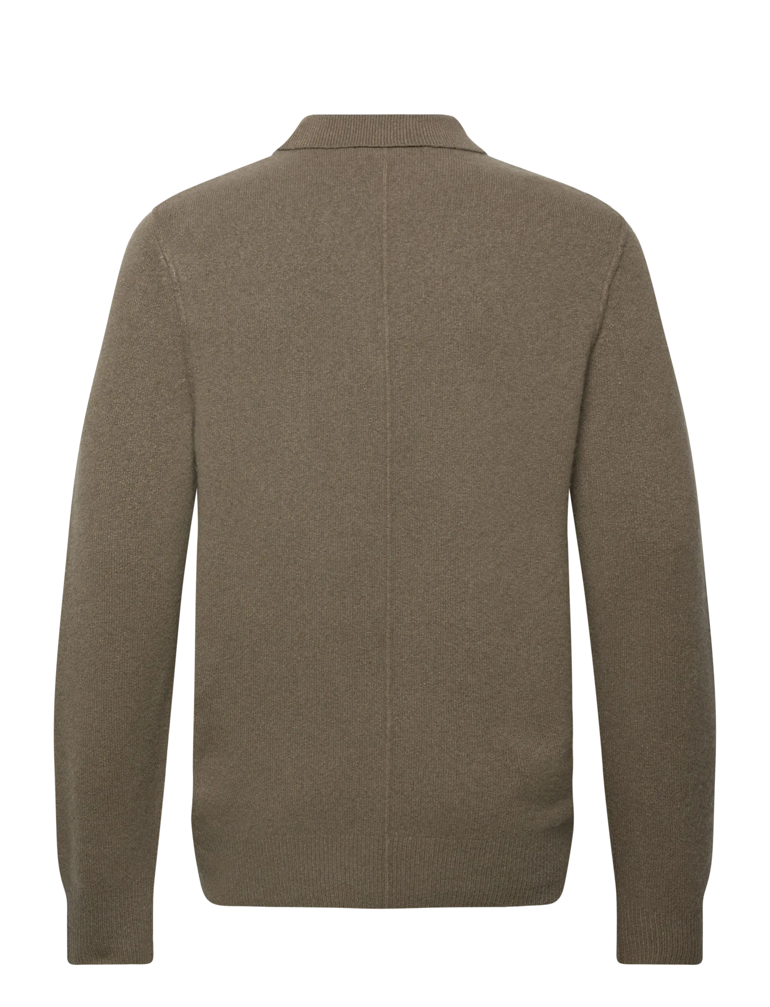 AllSaints - statten ls polo - strik - dusky green - 1