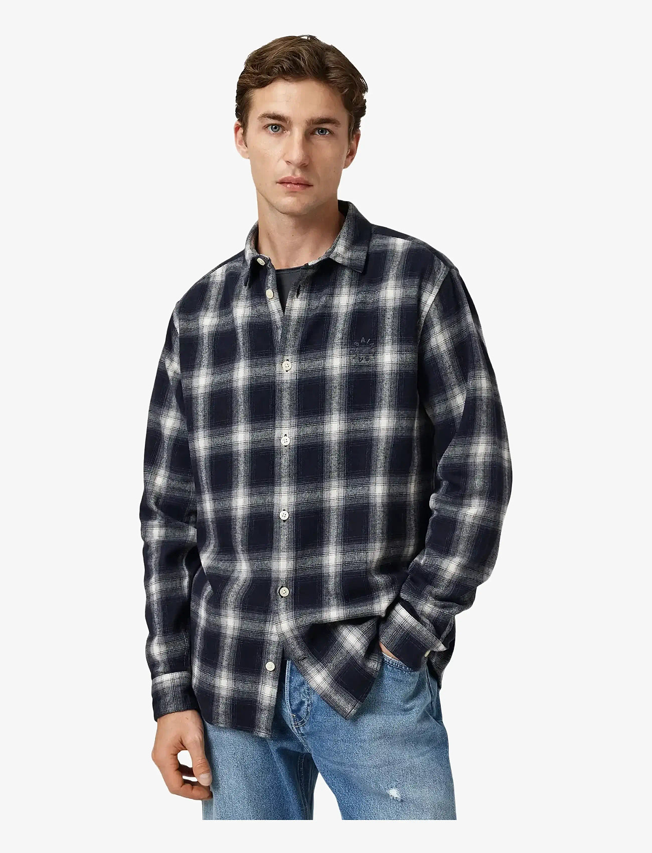 AllSaints - HAVEN CHECK LS SHIRT - flannel-skjorter - azzurra blue - 0
