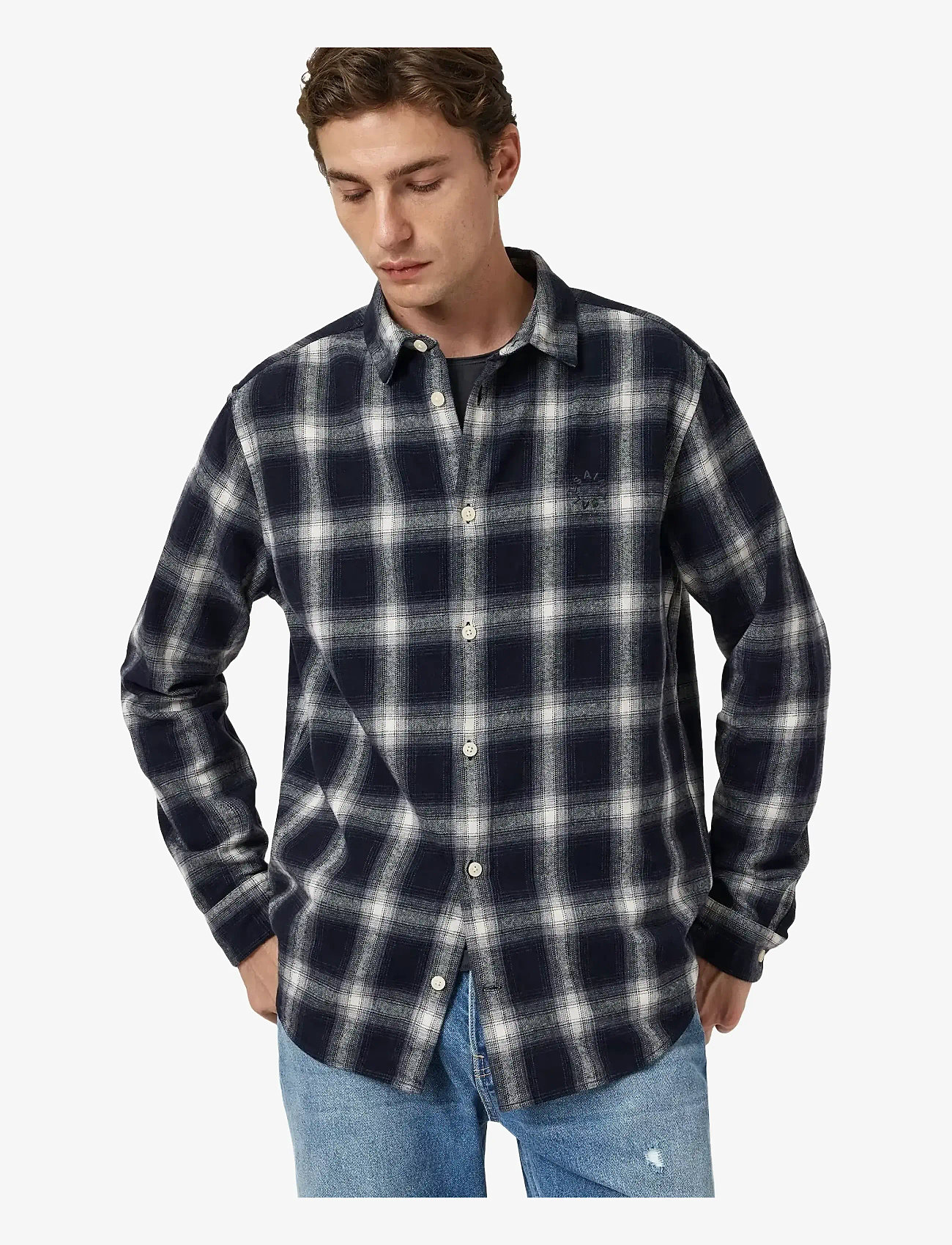 AllSaints - HAVEN CHECK LS SHIRT - flannel-skjorter - azzurra blue - 1
