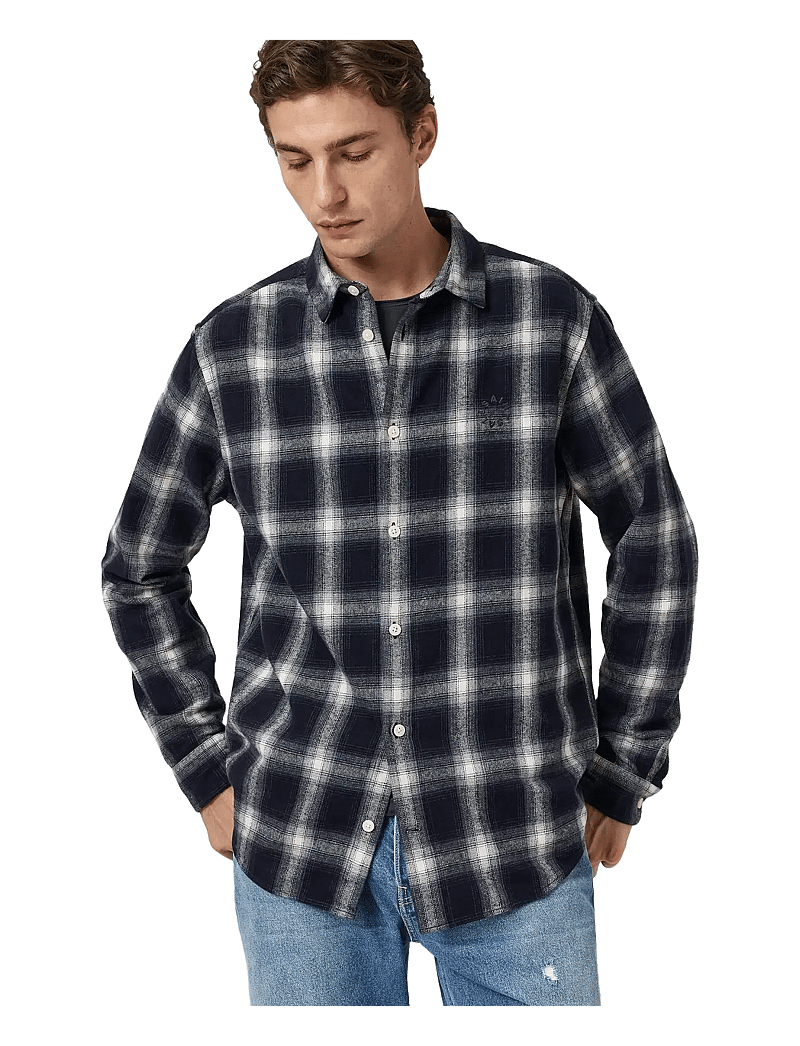 AllSaints - HAVEN CHECK LS SHIRT - flanell-hemden - azzurra blue - 1